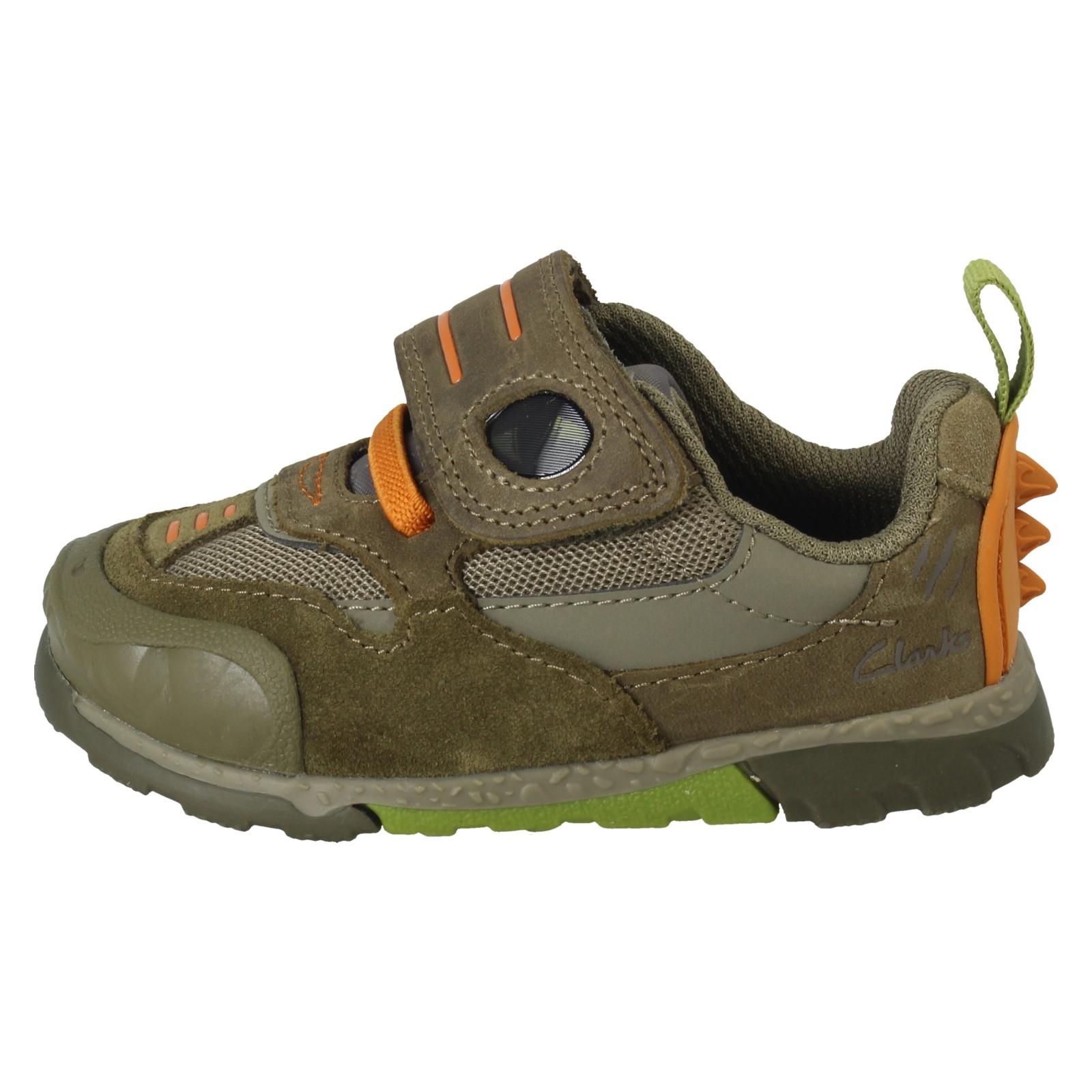 Zapatillas de deporte Clarks Dino Design para niños Steggy2 Ver - Imagen 3 de 10