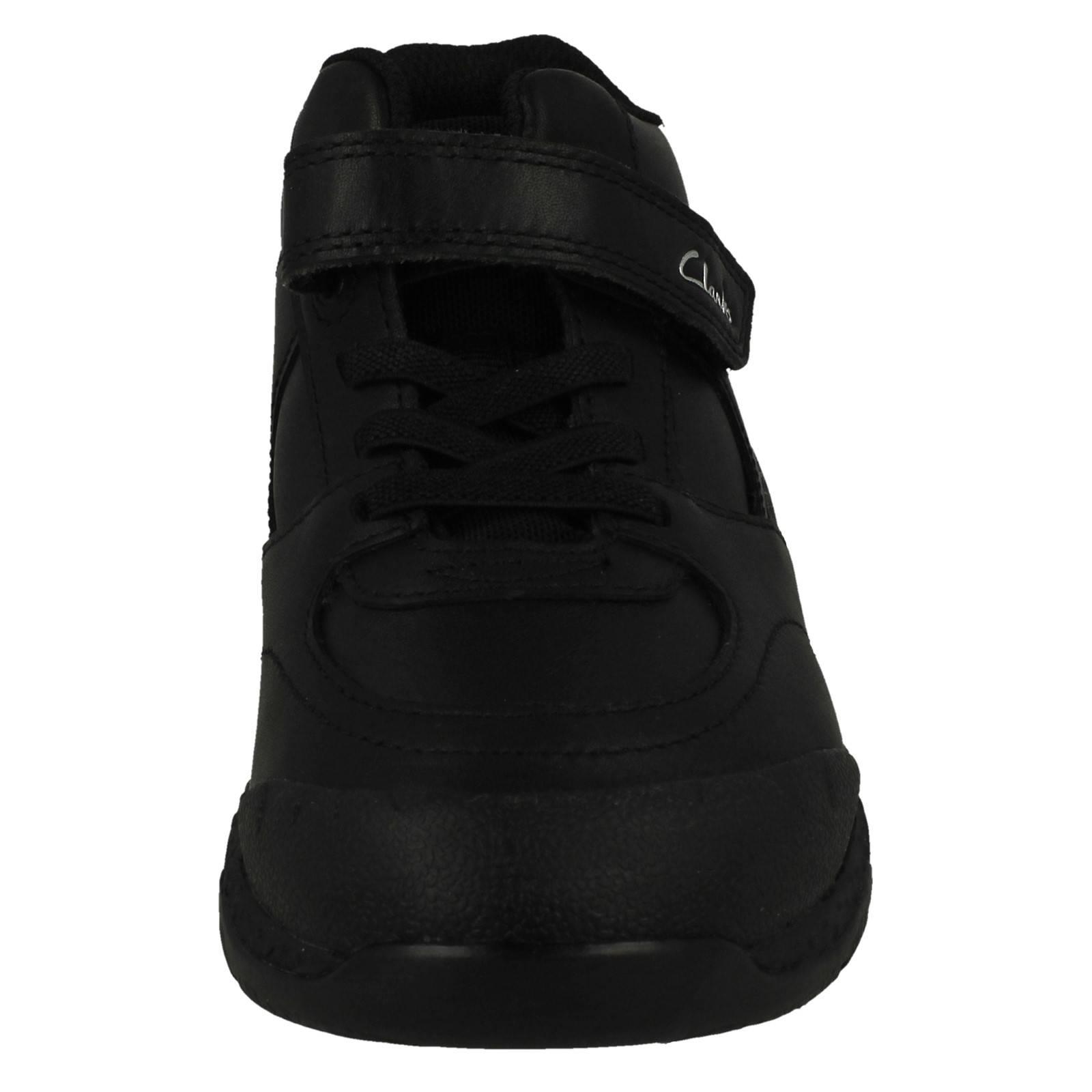 Botines al tobillo informales diarios informales con gancho y bucle para niños Clarks Steggy Stomp K - Imagen 9 de 10