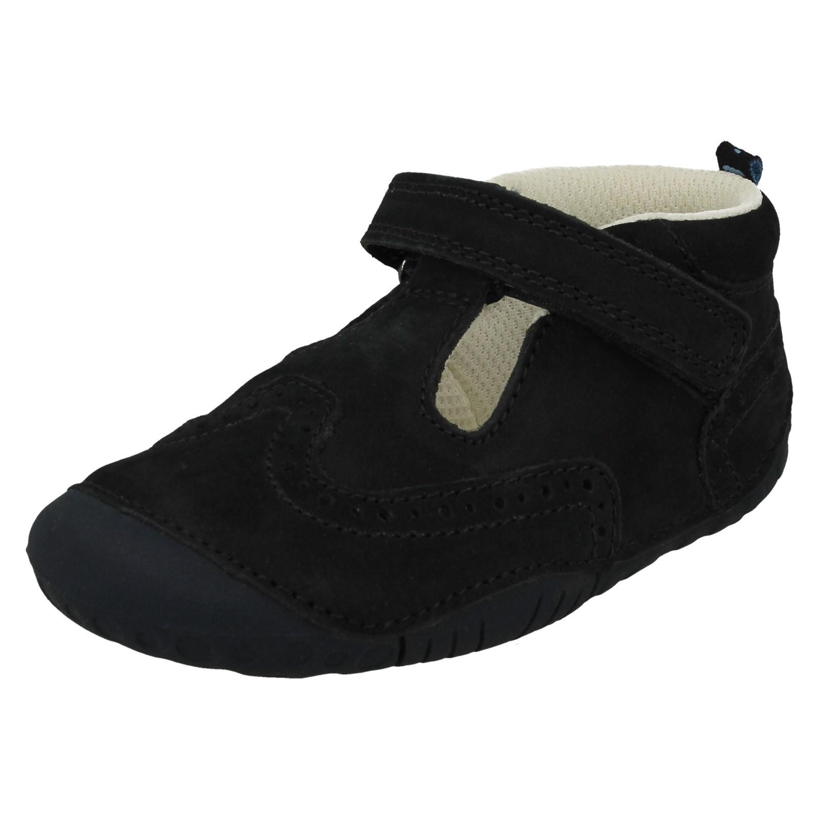 Boys JoJo Maman BèBè By Startrite Share T-Bar First Shoes - Picture 2 of 10