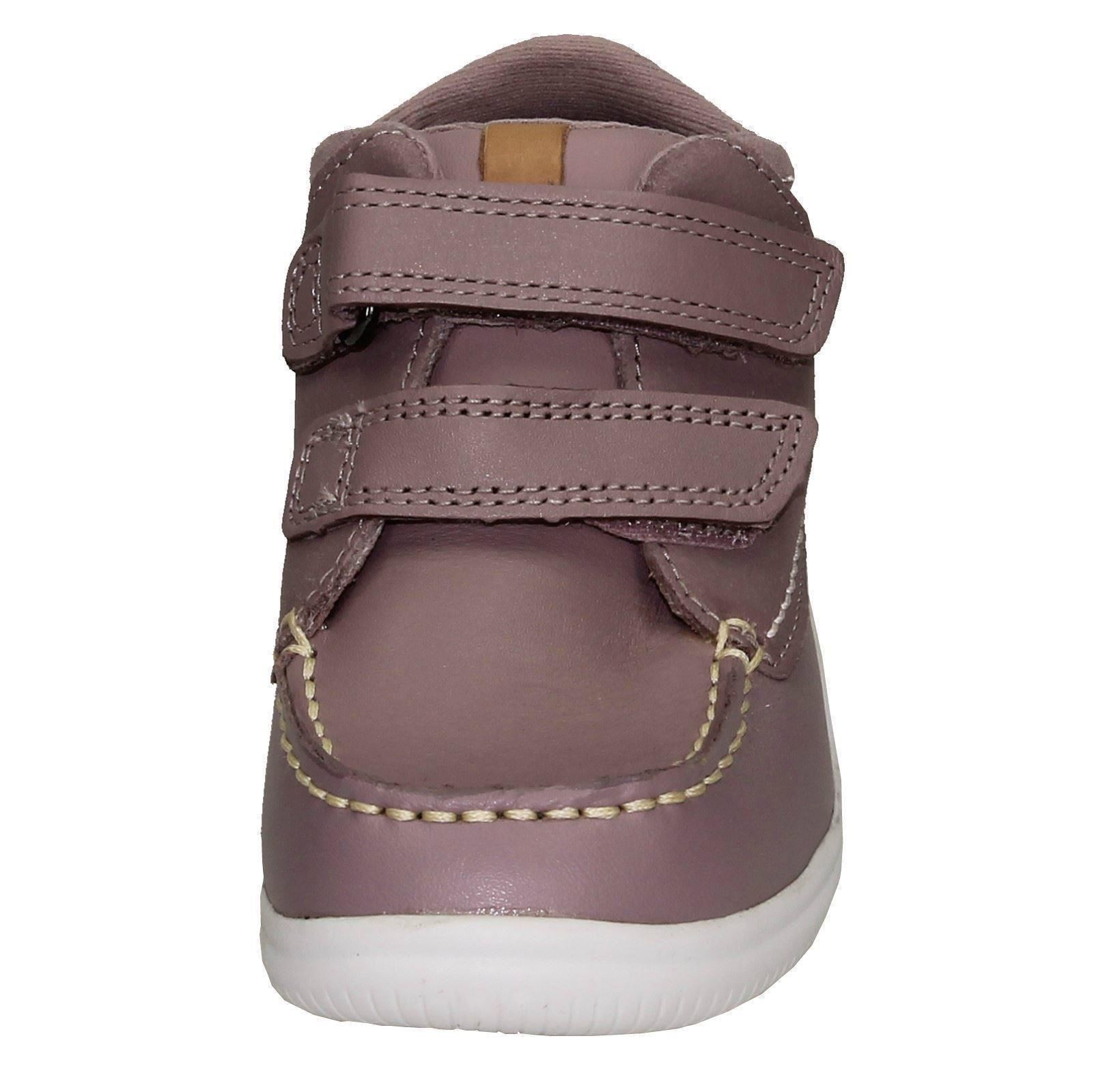 Infantes Niños Clarks Gancho y Lazo Cuero y Textil Botines Cresta Tuktu 19 - Imagen 18 de 19