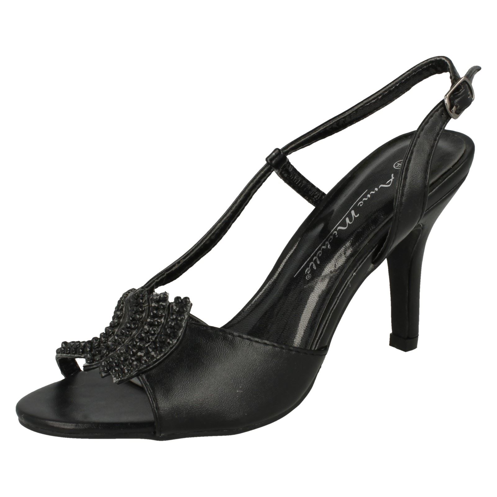 Ladies Anne Michelle Strappy Heeled 'Sandals' - Picture 2 of 19