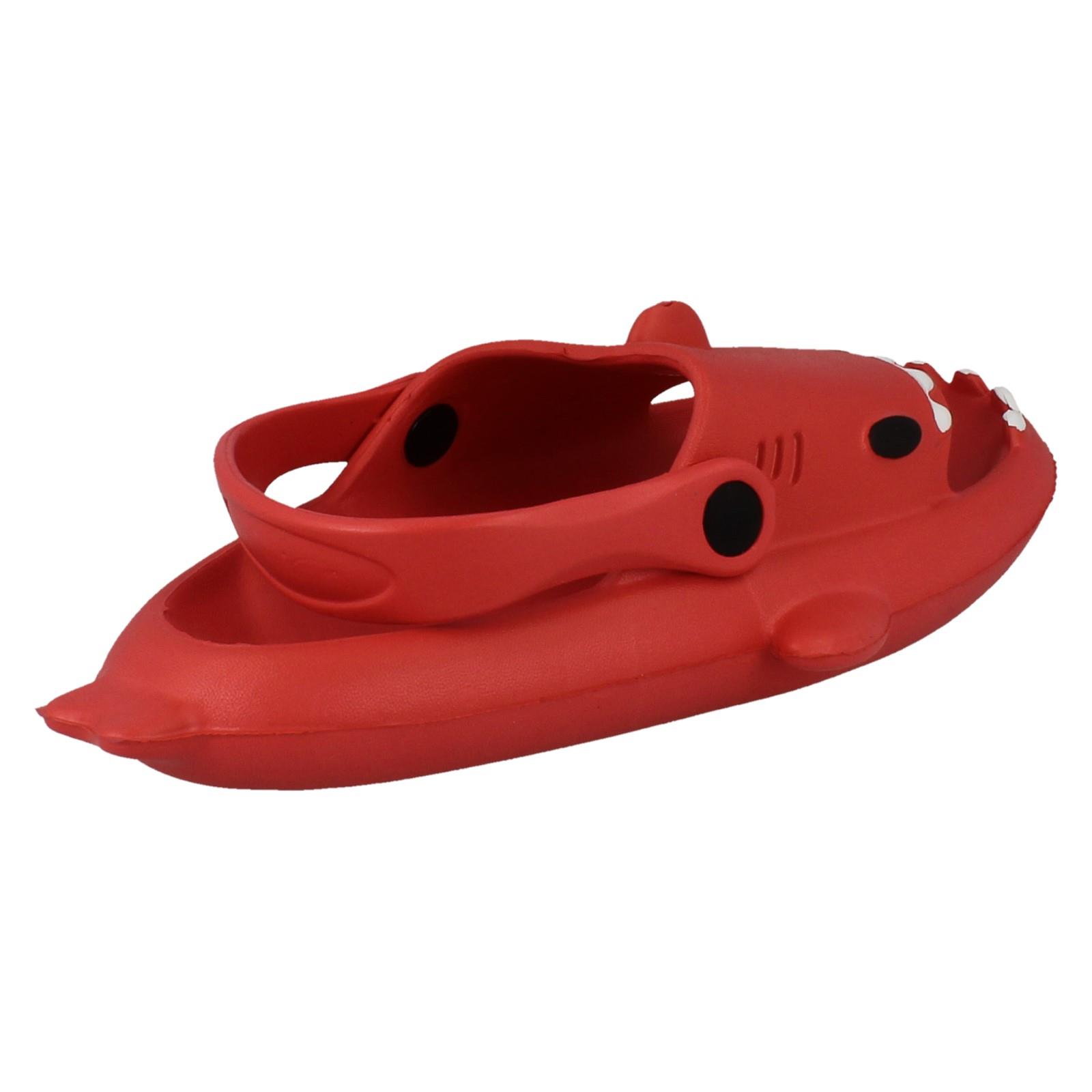 'Childrens Spot On' Cute Shark Detailed Summer Clogs - N0R076 - Picture 22 of 28