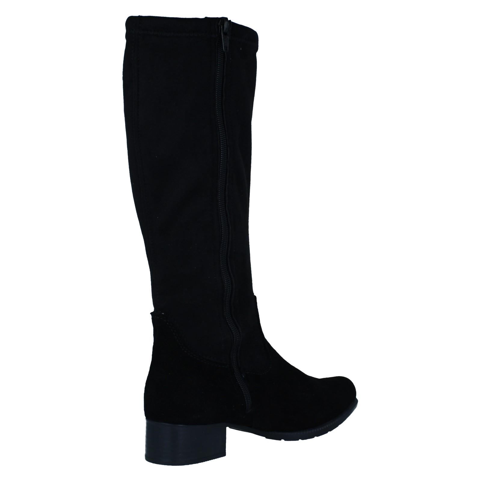 Ladies Rieker Knee High Boots With Fleece Lining '78654' - Picture 7 of 10