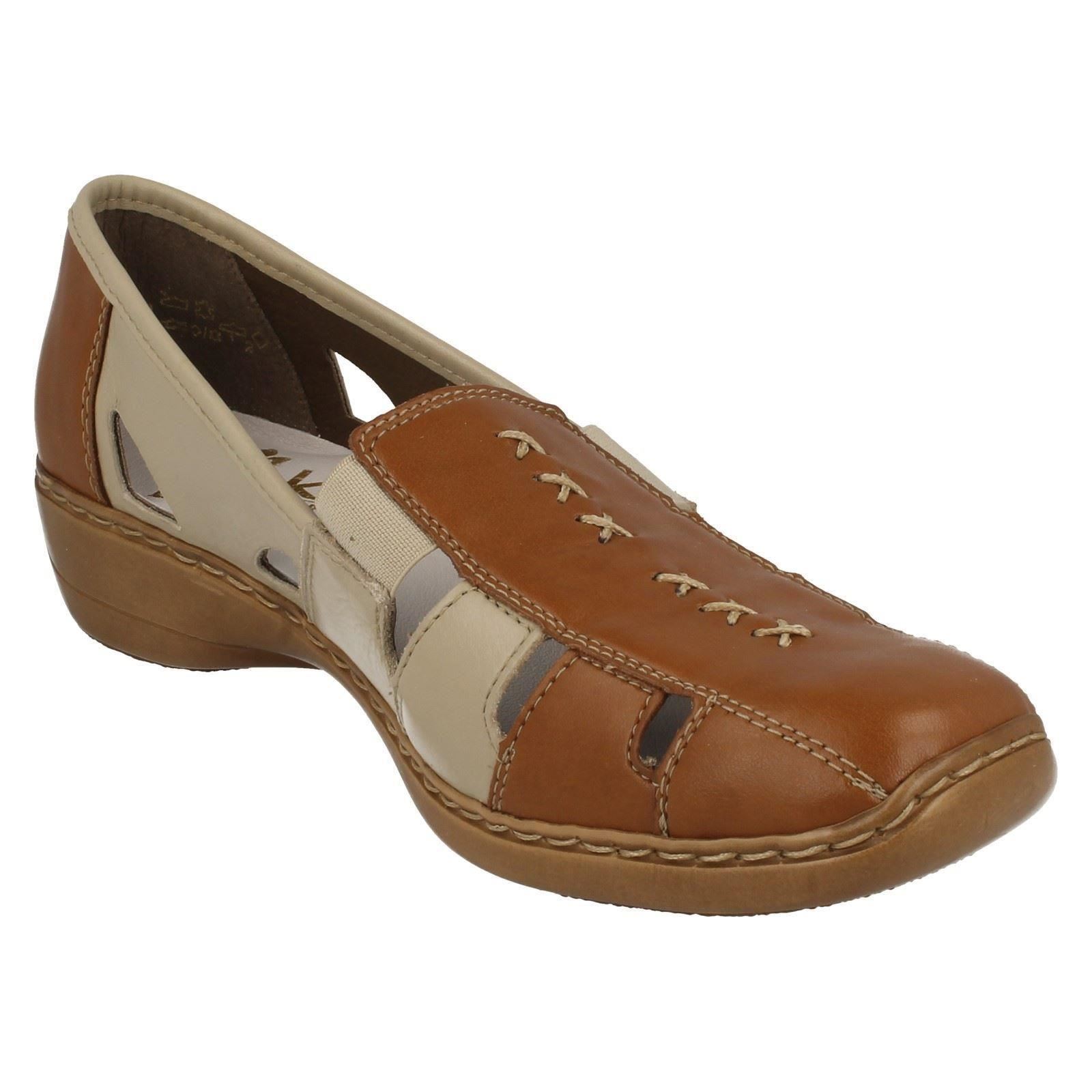rieker ladies slip on shoes