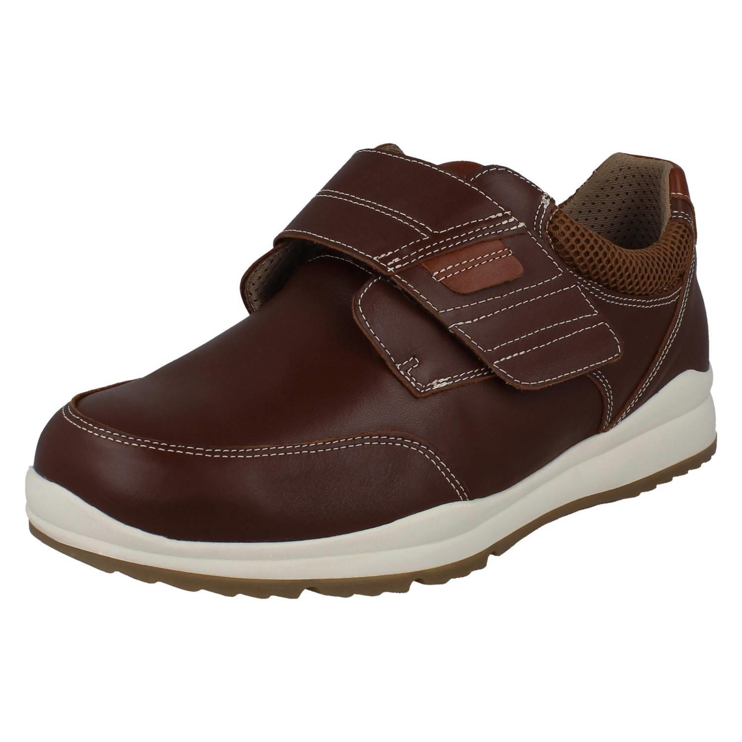 Mens DB Shoes Wide Fitting Leather Shoes With Removable Insoles *Darwin* - Picture 2 of 10