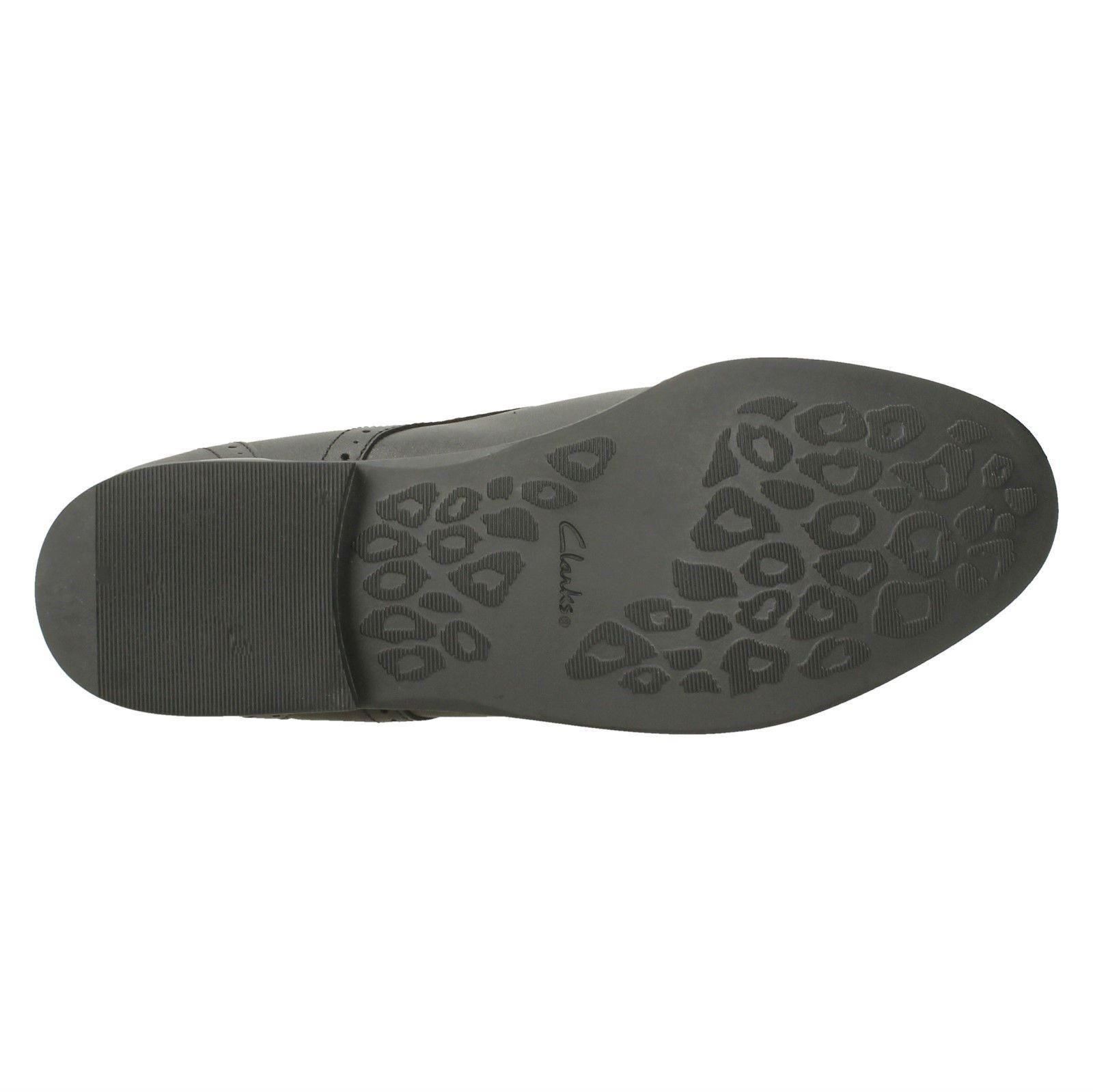 Fudge School sami pirata Clarks Brogue Shoes Gtx Por Black Niñas wZ4q06I