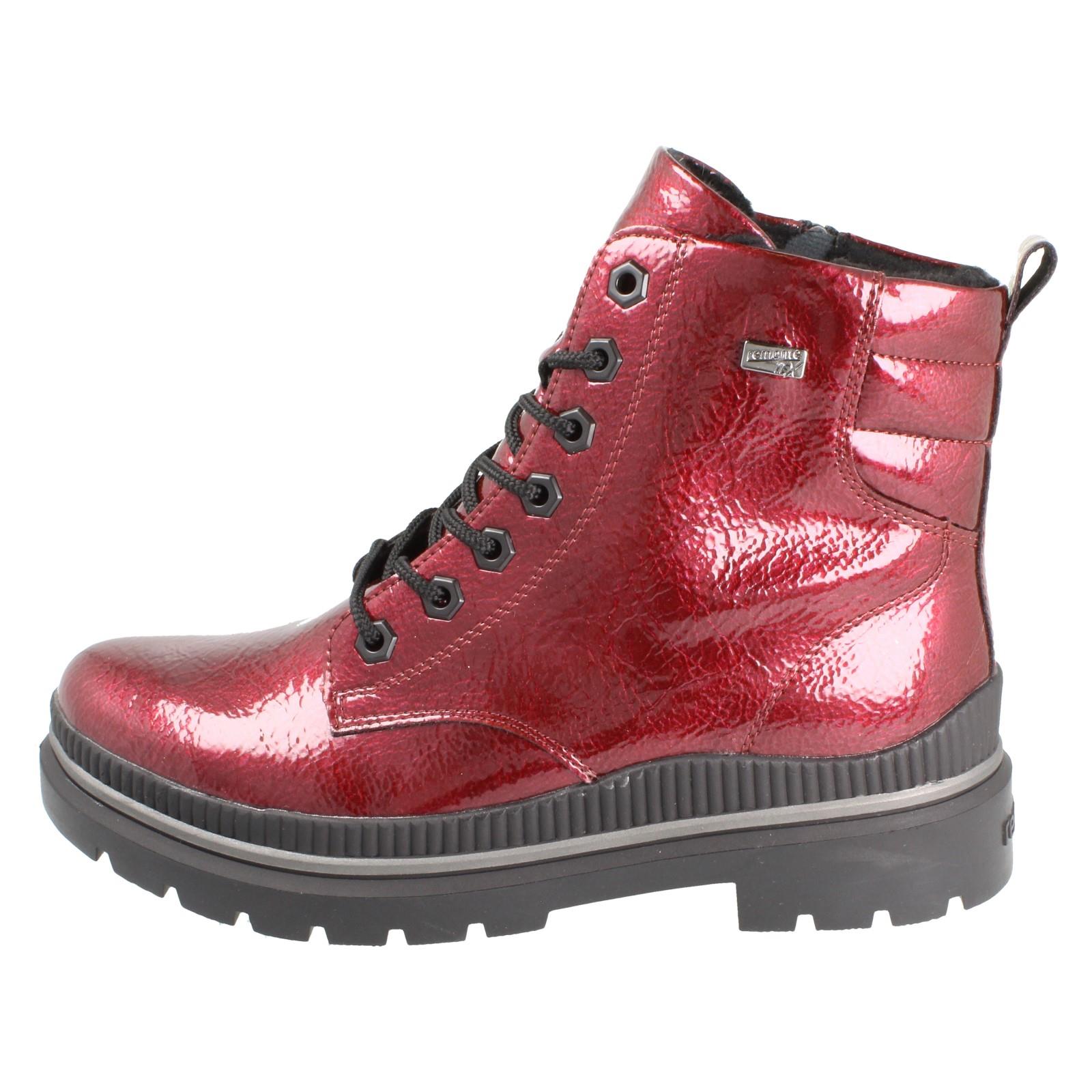 Stivaletti donna Remonte idrorepellenti soletta rimovibile tacco a blocco D0C82 - Foto 3 di 10