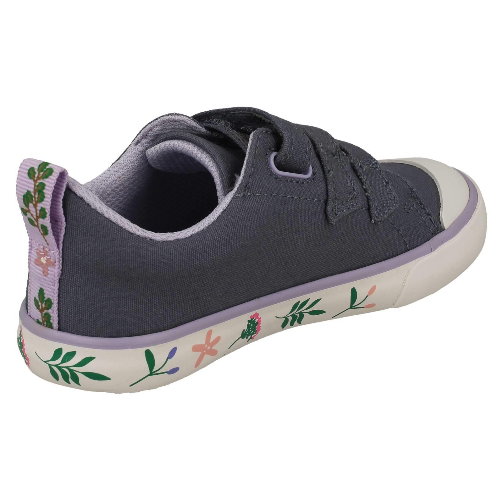 Kinder Clarks Muster detaillierte Canvas Schuhe *Foxing Lo* - Bild 13 von 37