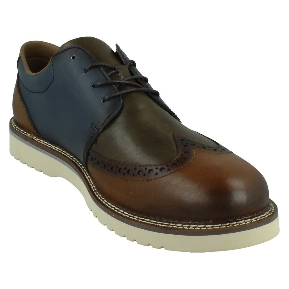 Mens Rieker Leather Lace Up Formal Dress Wide Fit Shoes: 04504 - Picture 8 of 10