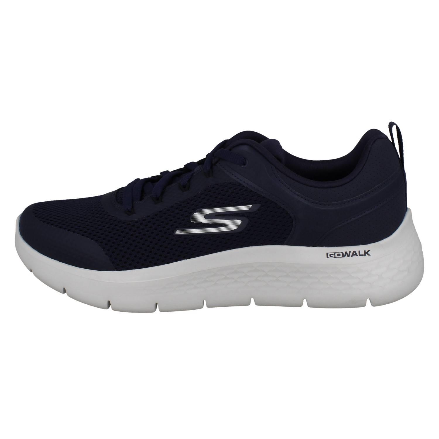 Uomo Skechers Air Cooled Lavabili per Vegani Pizzo Scarpe Ginnastica Independent - Picture 3 of 10