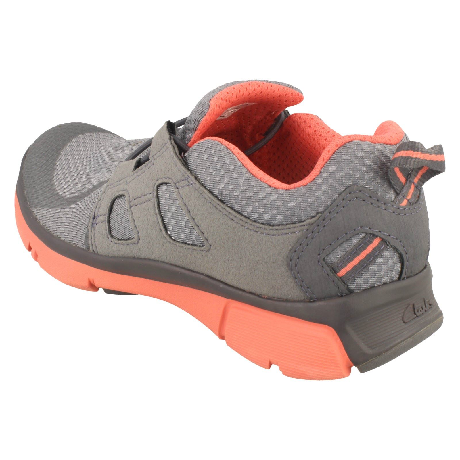 Active Wear Luminate femmes Grey Trace pour Clarks Baskets Fq5wx7Hg