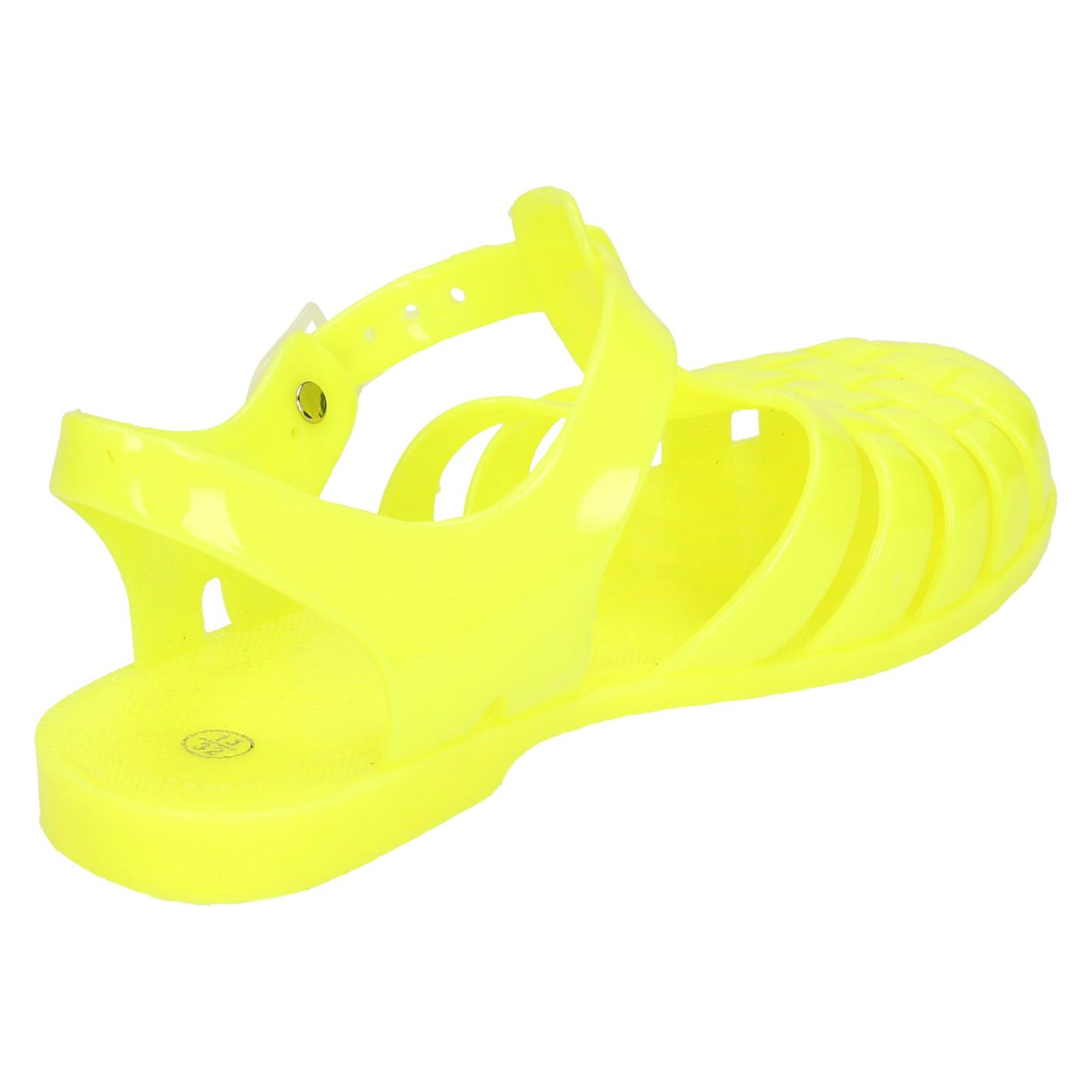 peep toe jelly sandals
