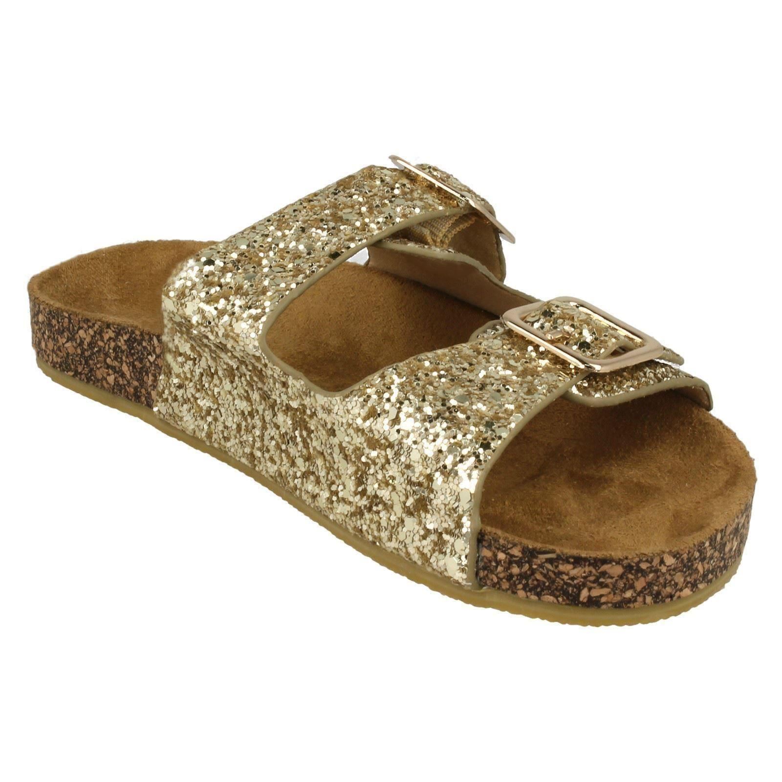 Mädchen Spot On Glitzer "Sandalen" - Bild 17 von 37