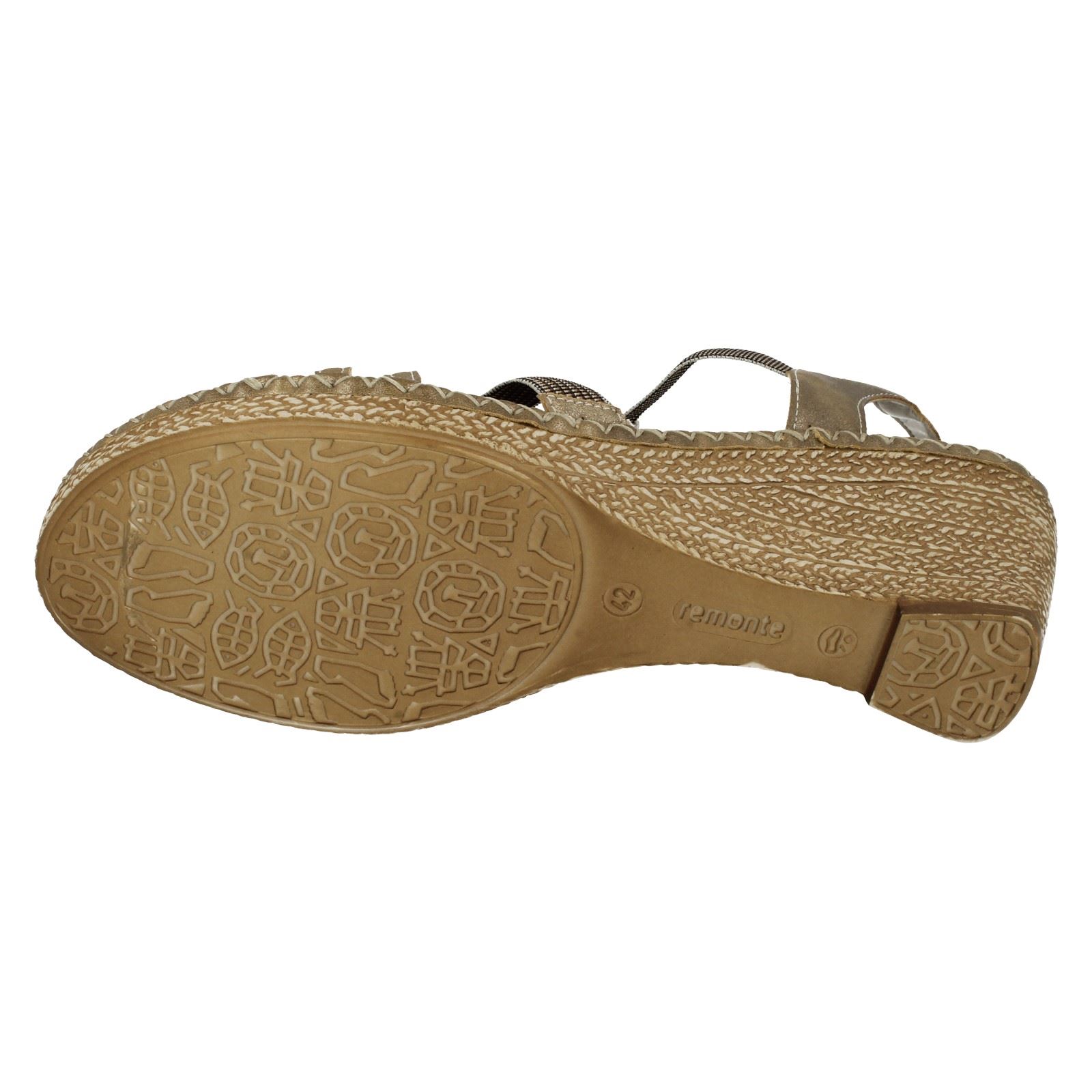 Damas Remonte Puntera Abierta Charol Charol Charol Diamante Resbalón En Sandalias Cuña Material D6768 f21c5a Damas Remonte Puntera Abierta Charol Charol Charol Diamante Resbalón En Sandalias Cuña Material D6768 f21c5a