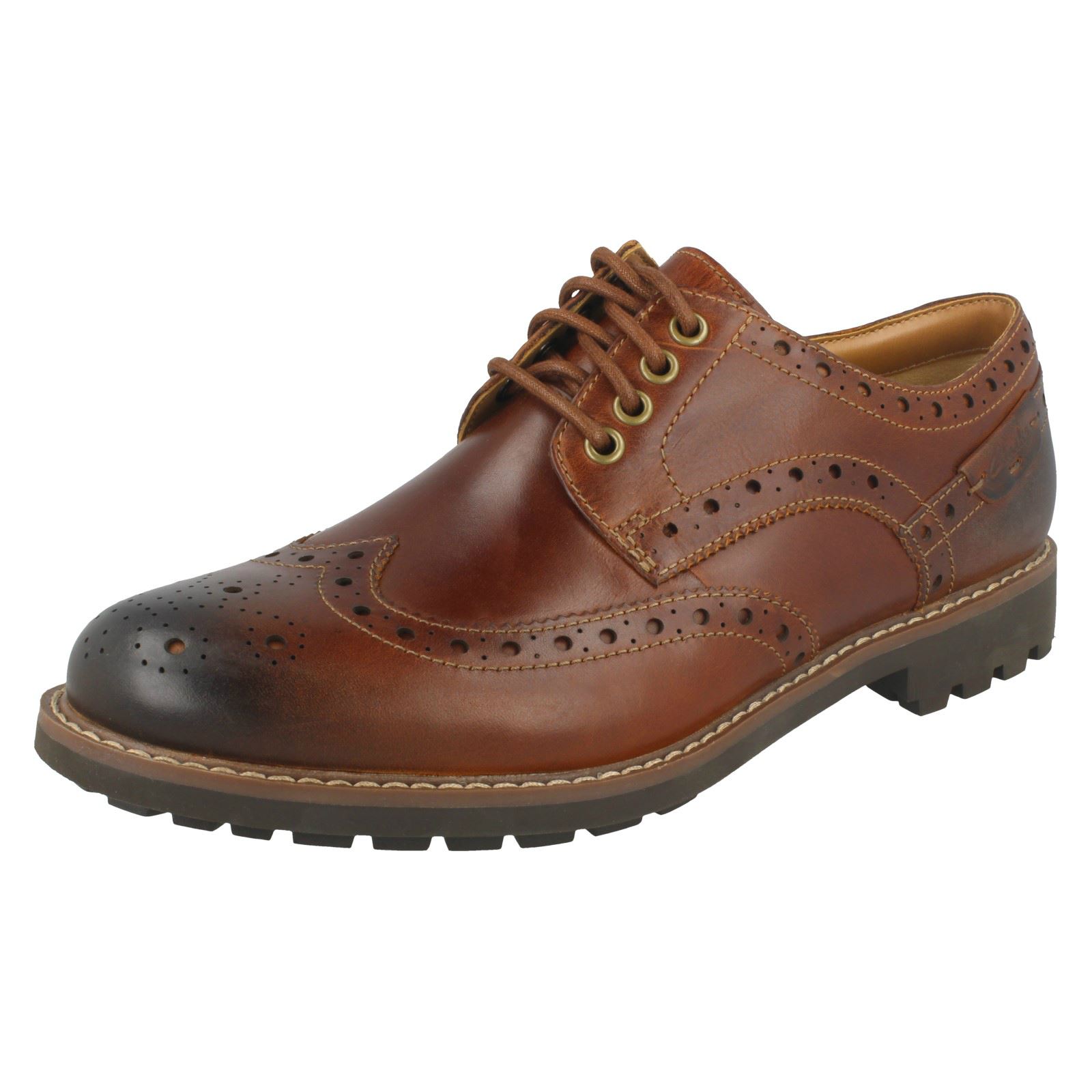 Herren Clarks Clarks Clarks Brogue Schuhes Montacute Wing 8663ea Herren Clarks Clarks Clarks Brogue Schuhes Montacute Wing 8663ea