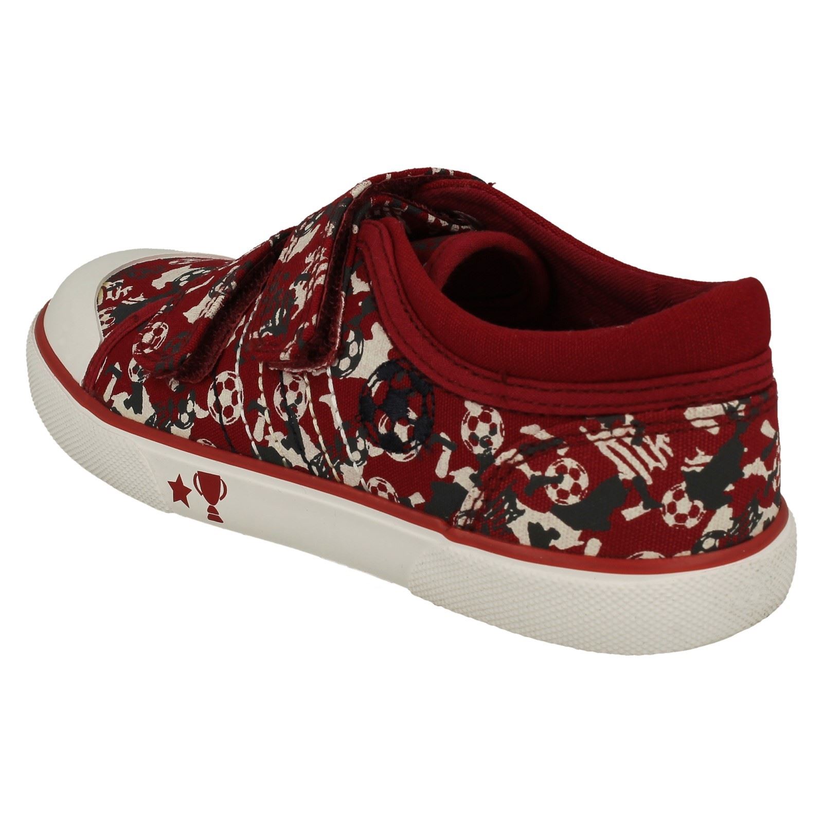 Boys Startrite Football Detailed Canvas Shoes 'Kickabout' - Picture 18 of 19