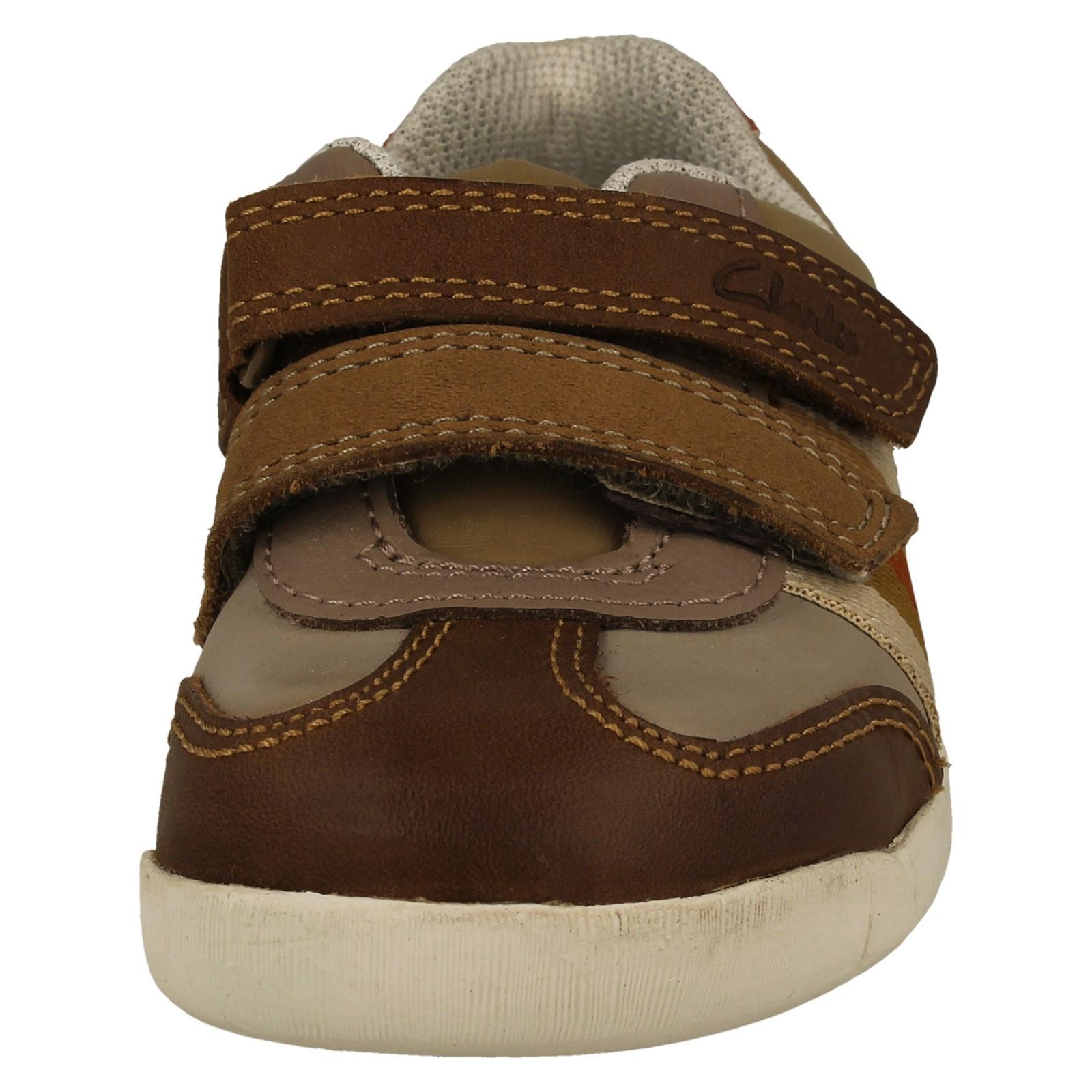 Jungen Clarks Streifendetail Klettverschluss Schuhe "Den Stripe" - Bild 13 von 28