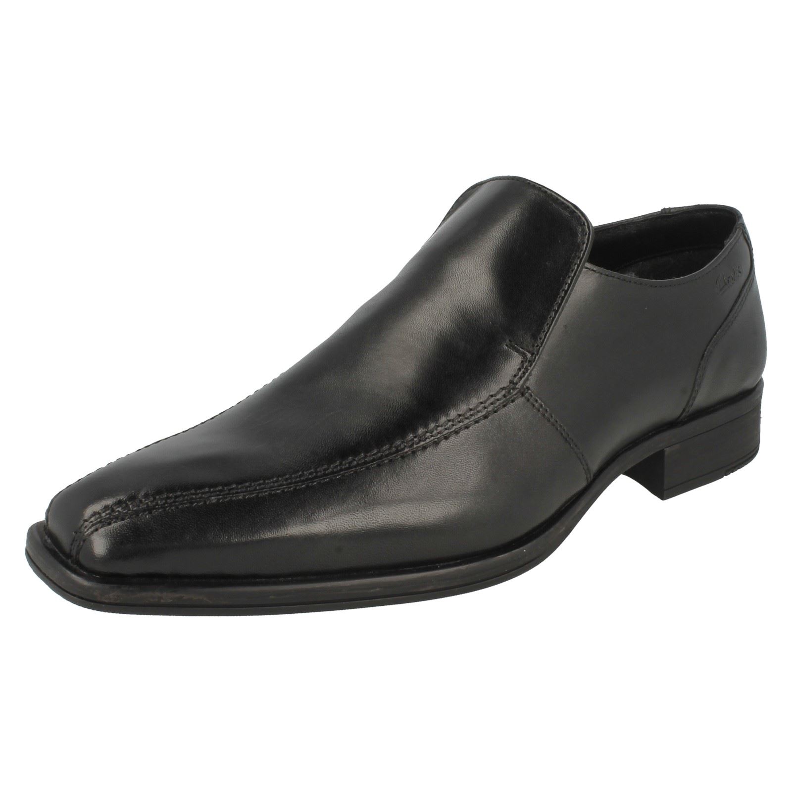 Da Uomo Clarks Formali Infilare Scarpe Flenk Step