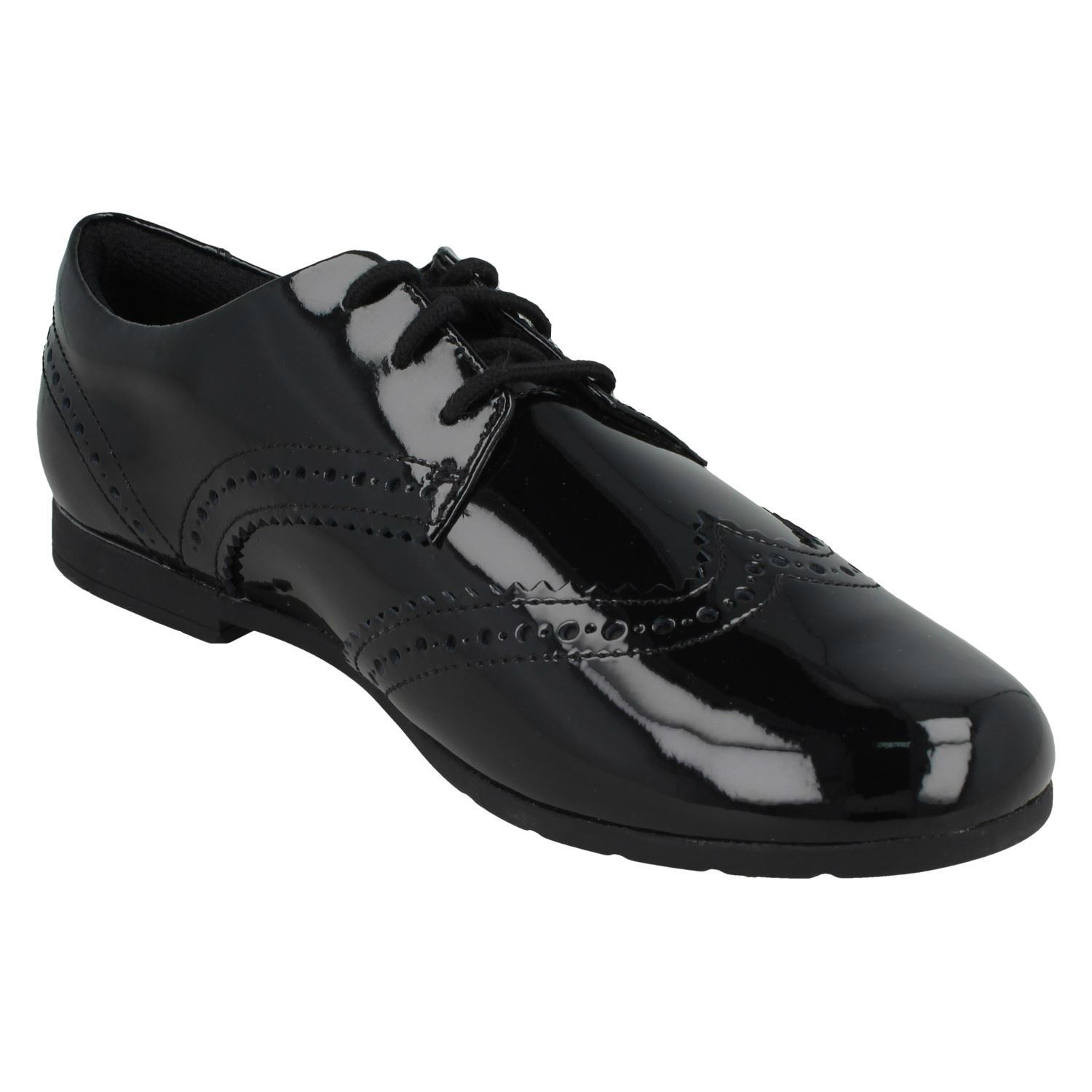 Girls Clarks School Shoes Scala Lace - Picture 18 of 20