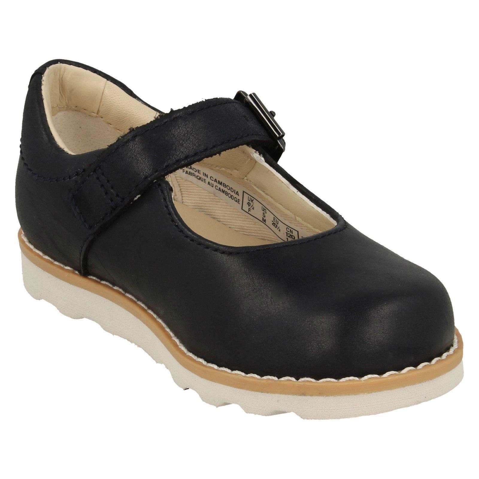 Zapatos cotidianos inteligentes informales con hebilla de cuero para niñas Clarks Crown Honor - Imagen 26 de 28