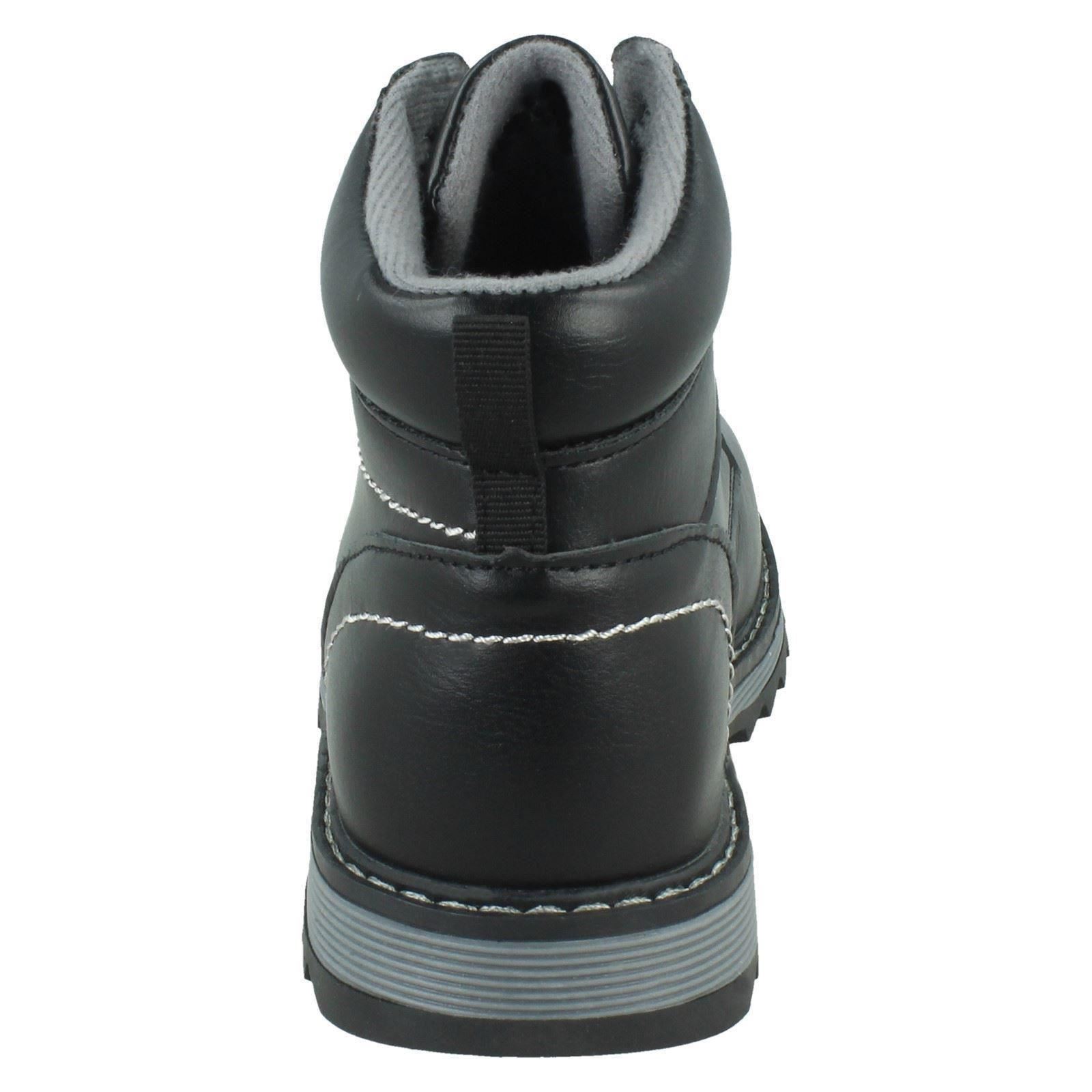 Botas al tobillo sintéticas informales con cordones para niños JCDees N2R062 - Imagen 5 de 19