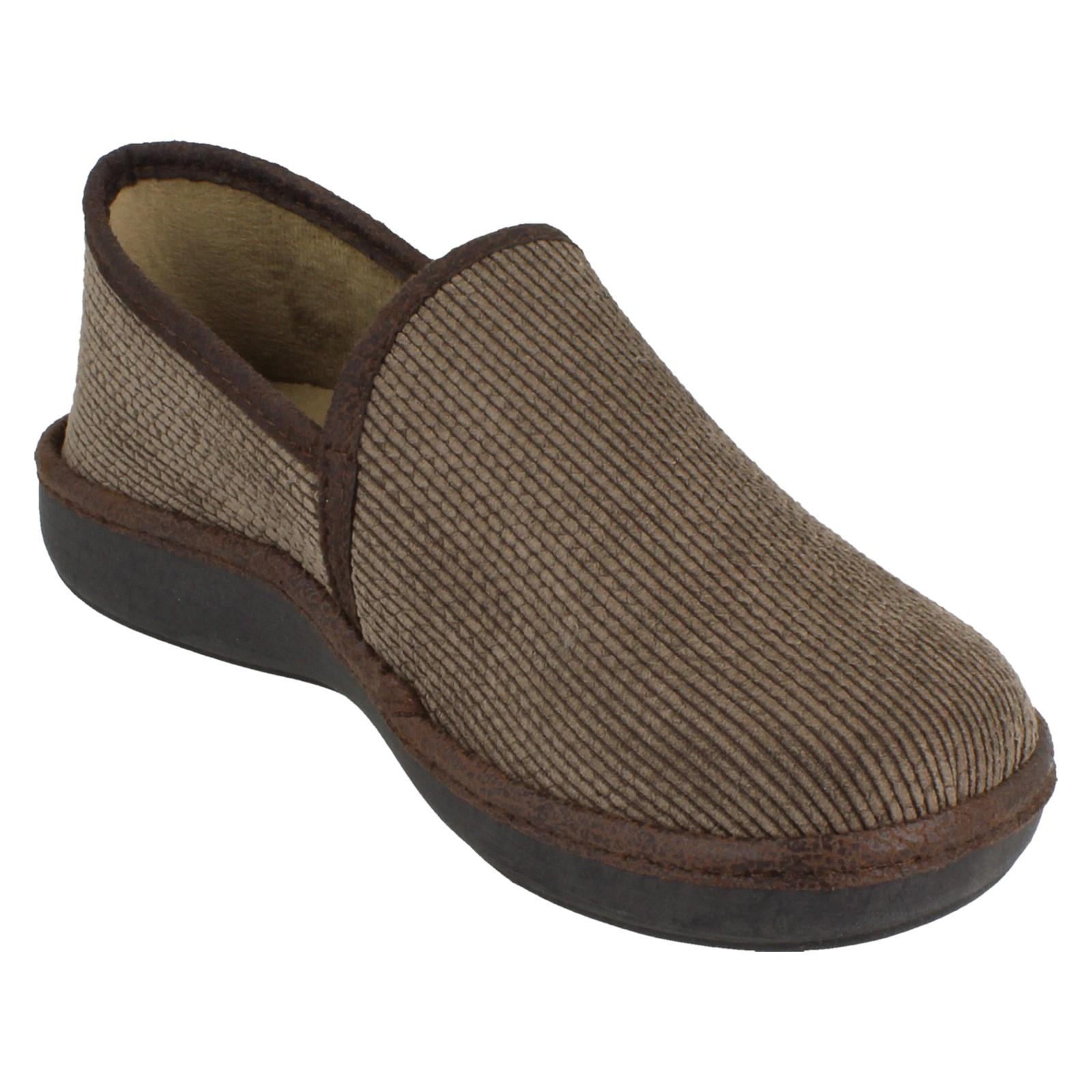 Mens Padders Wide Fit Casual Loungewear Slip On Classic Full Slippers Percy - Picture 8 of 10