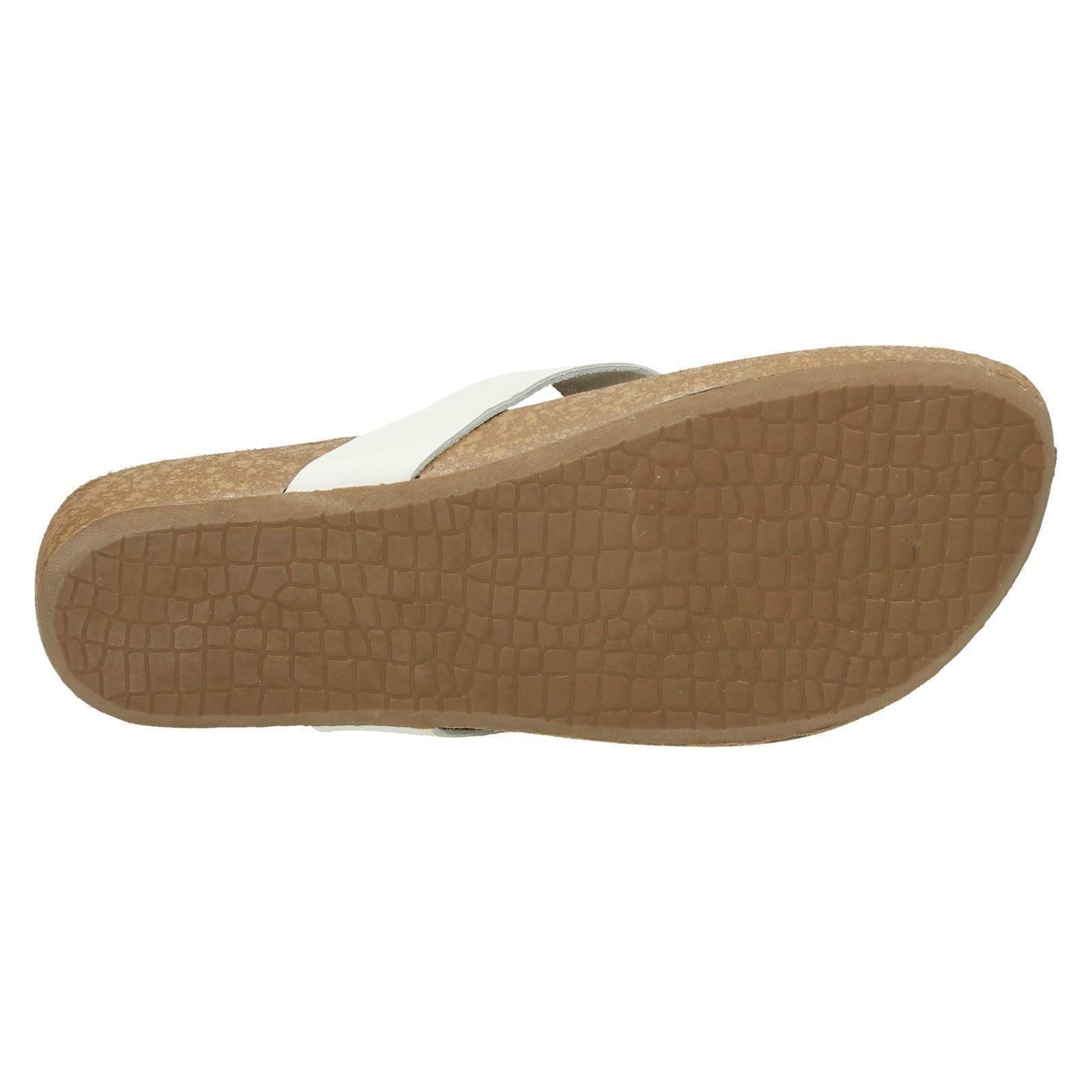 Ladies Leather Collection Casual Toe - Post Sandals - Picture 37 of 37