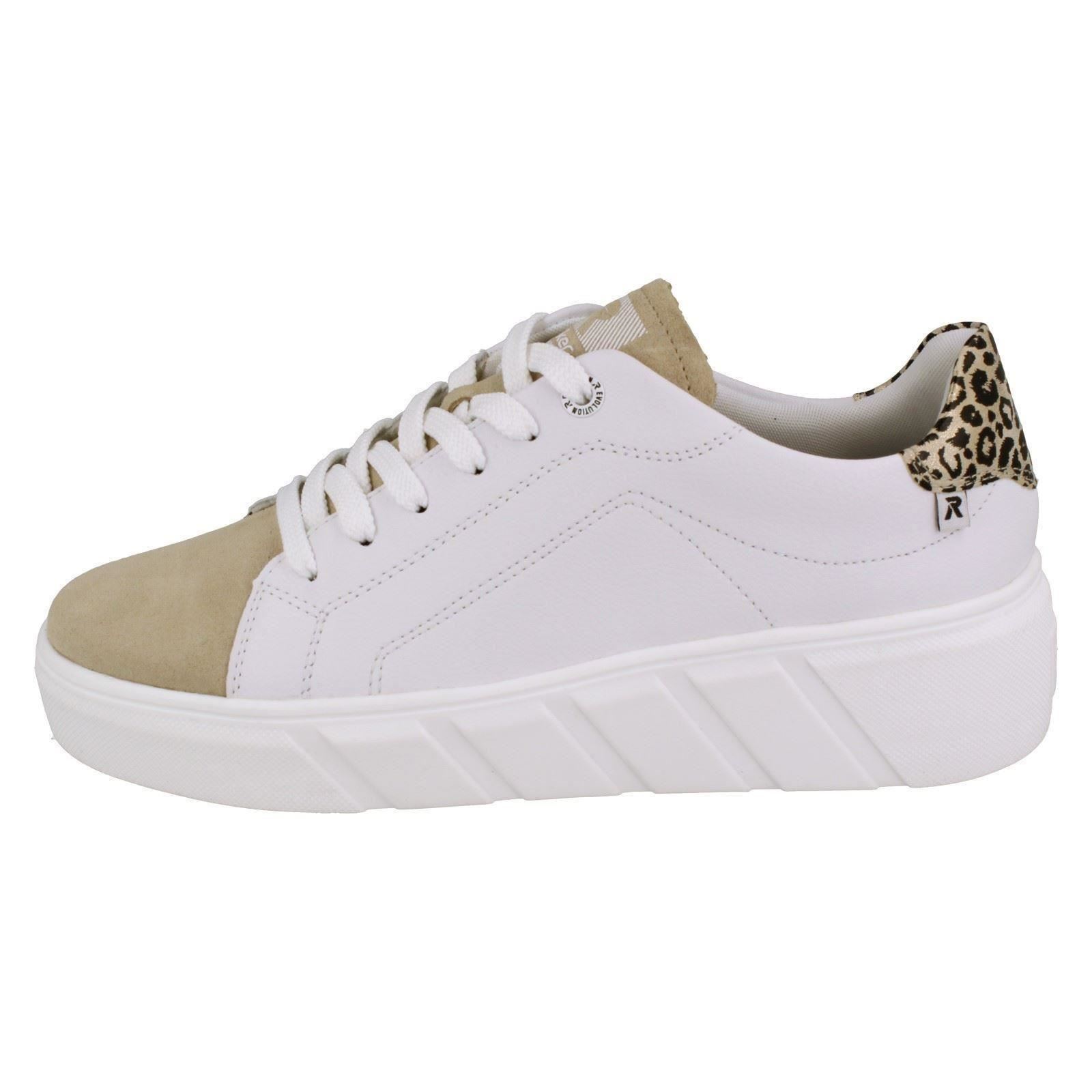 Damen Rieker Evolution weiche Freizeit Schnürschuhe W0501 - Bild 7 von 19