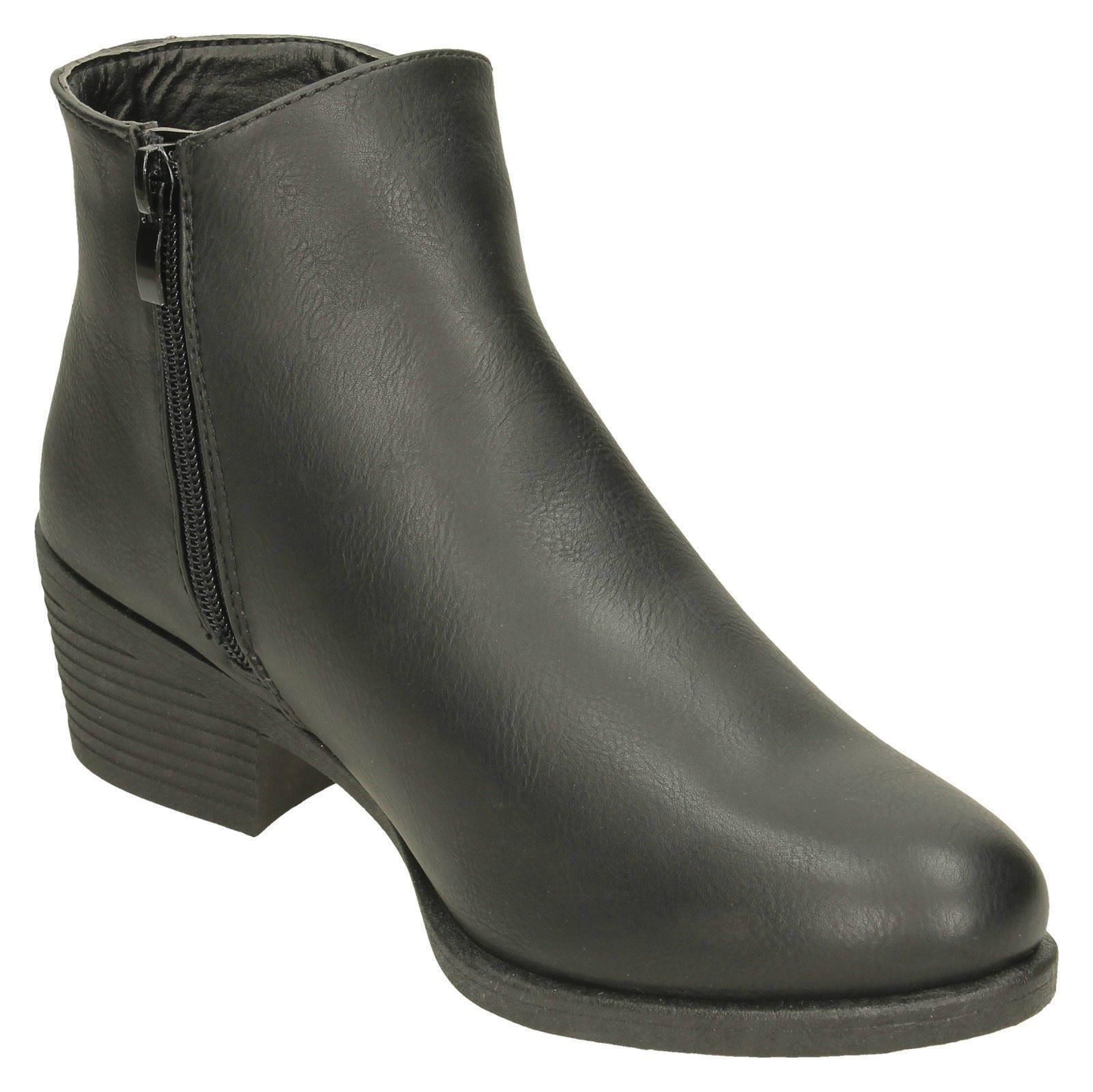 Botas al tobillo informales de tacón medio para dama F5R0736 - Imagen 8 de 19