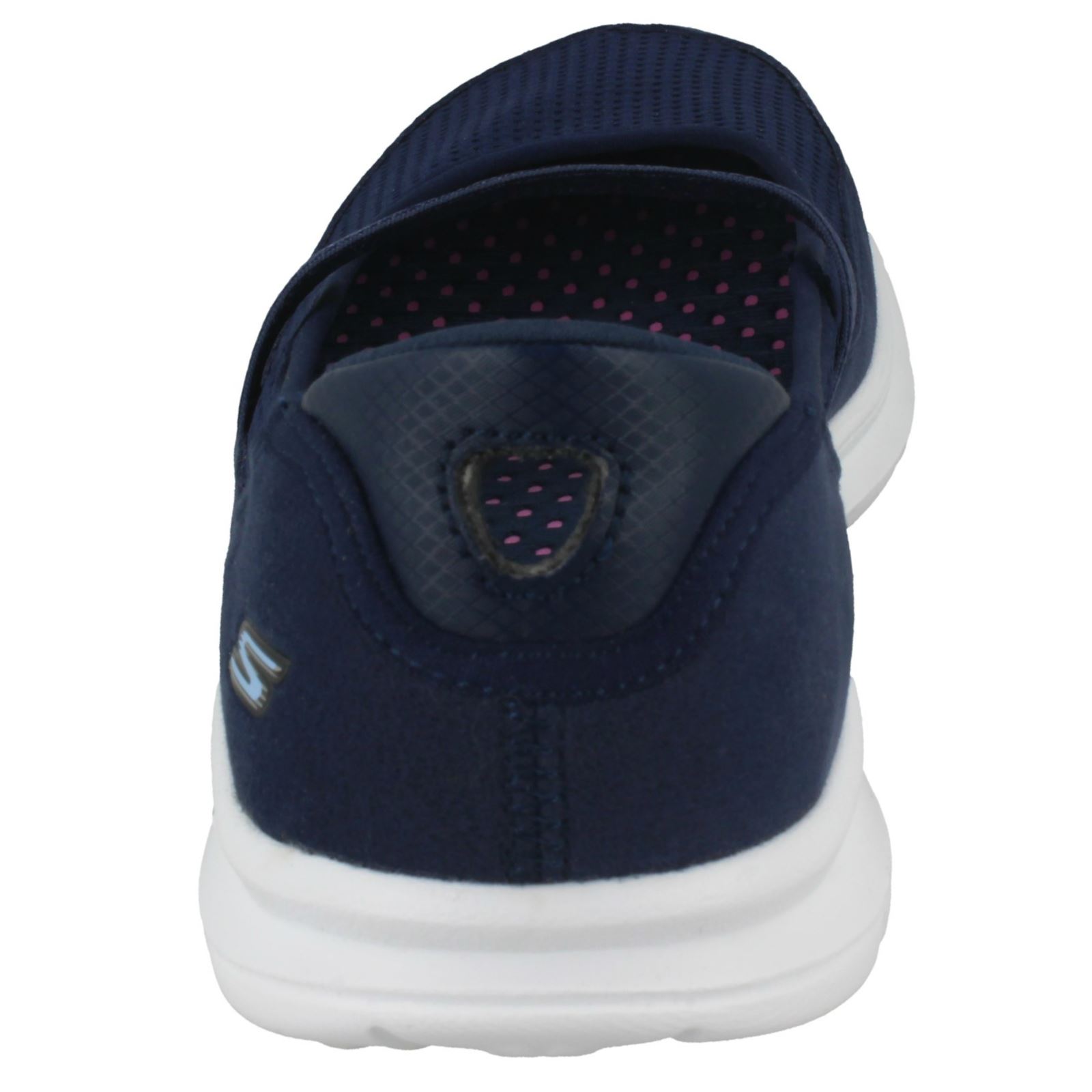 Ladies Ladies Ladies Skechers Cross Strap Flat shoes Go Step Original c21104 Ladies Ladies Ladies Skechers Cross Strap Flat shoes Go Step Original c21104