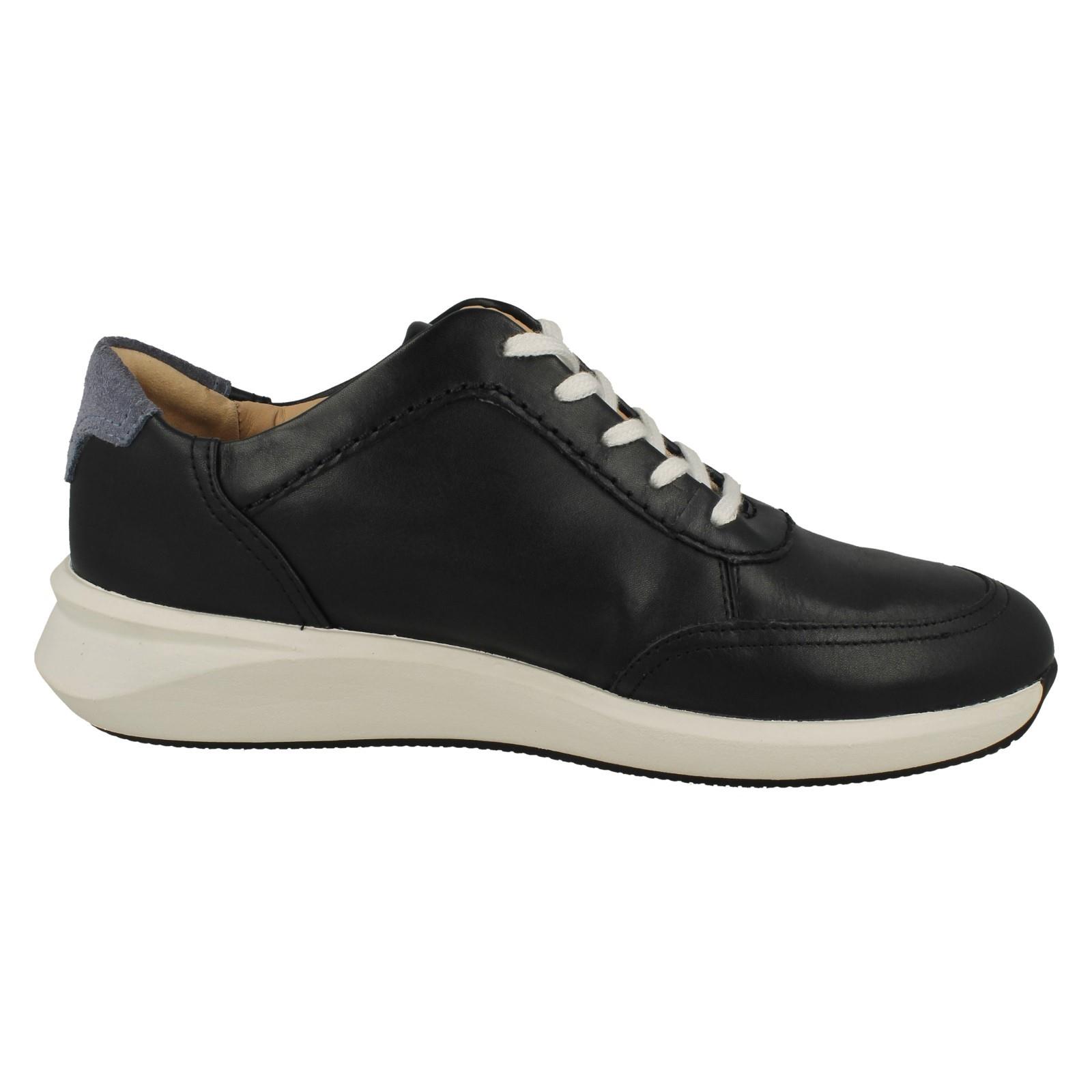 "Elegantes entrenadores de tacón con cordones ""Un Rio Mix"" para damas Clarks - Imagen 7 de 10