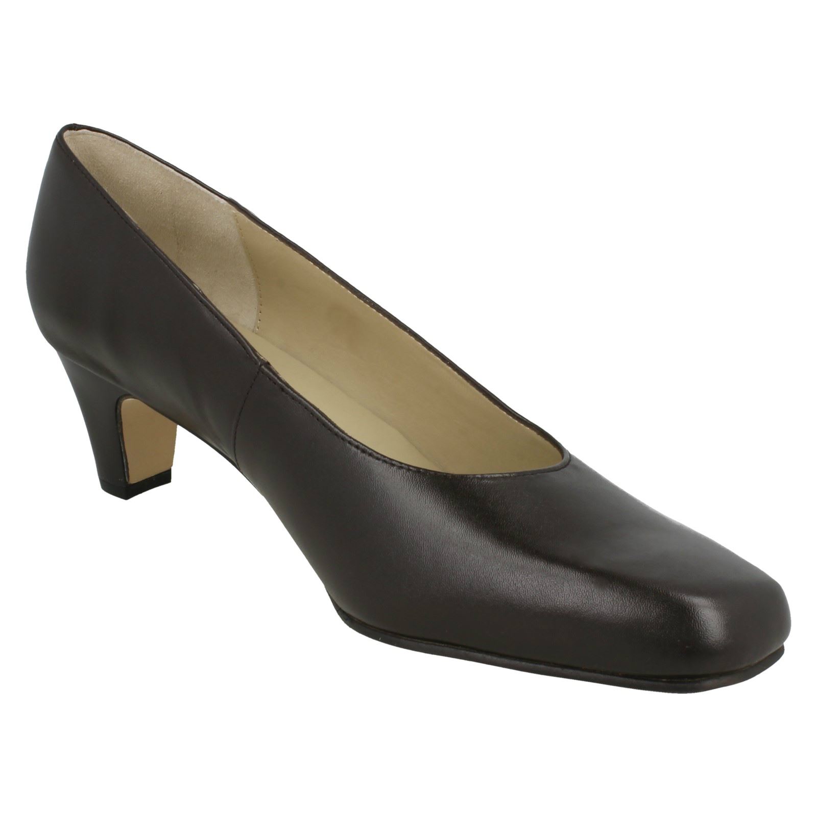 Ladies Equity Wide Fitting Court Shoes 'Valerie' eBay