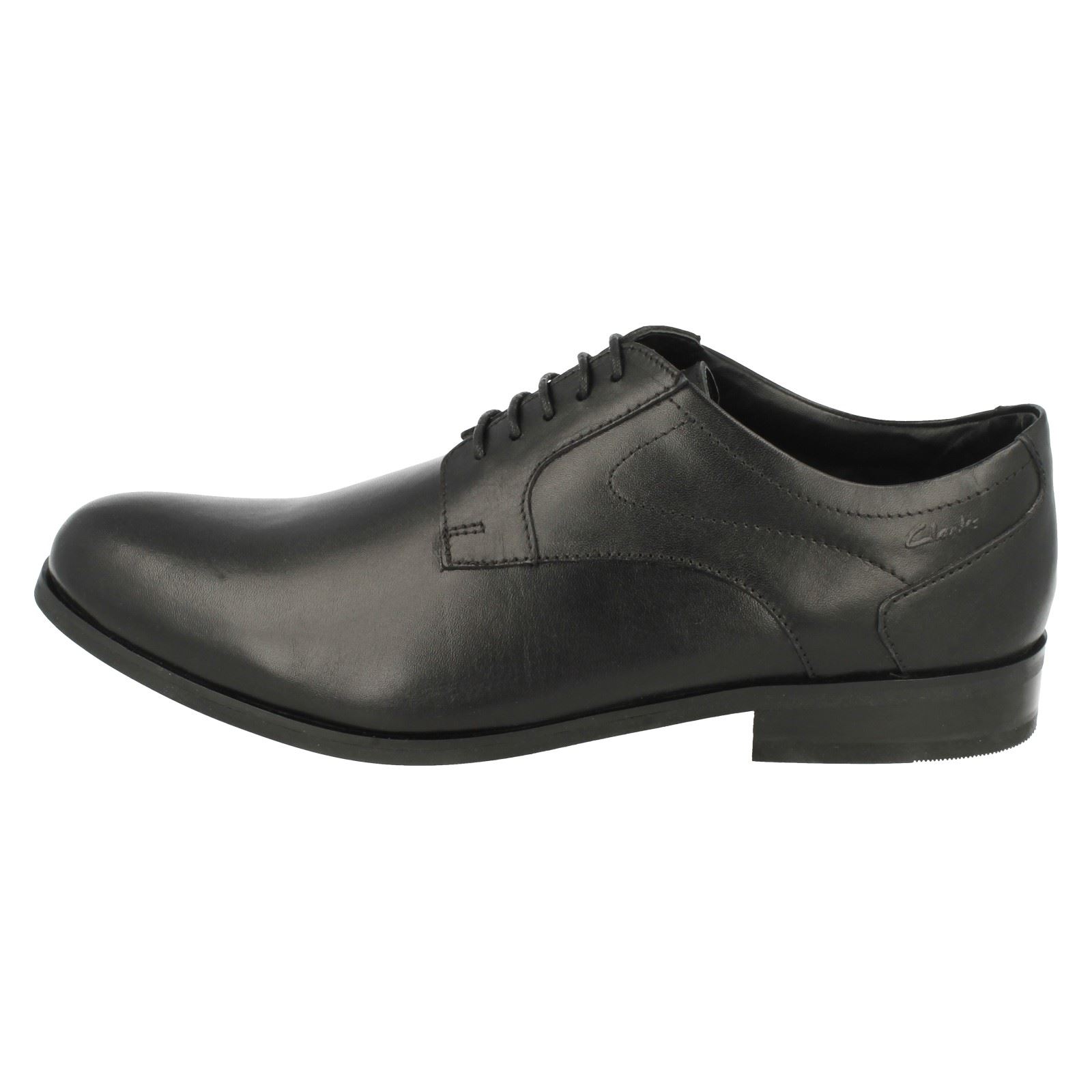 hombre Brint para Plain zapatos negro Clarks formales nCwUZUW