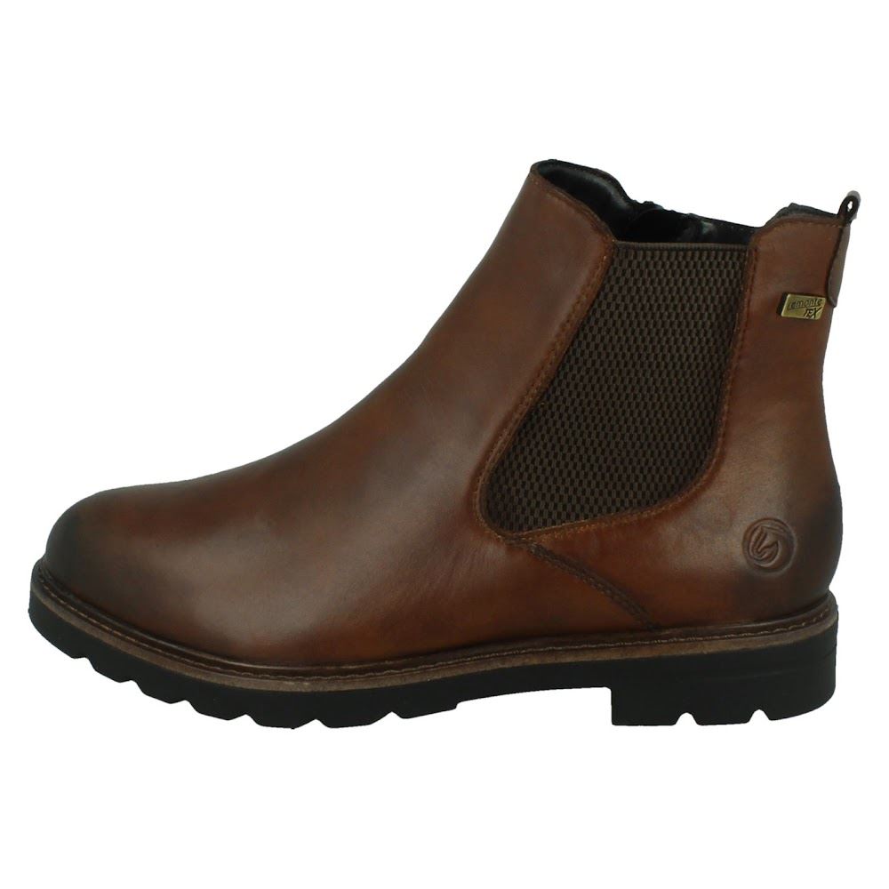 Ladies Remonte-Tex Water Resistant Leather Zip Up Casual Ankle Boots: D2Q70 - Picture 12 of 19
