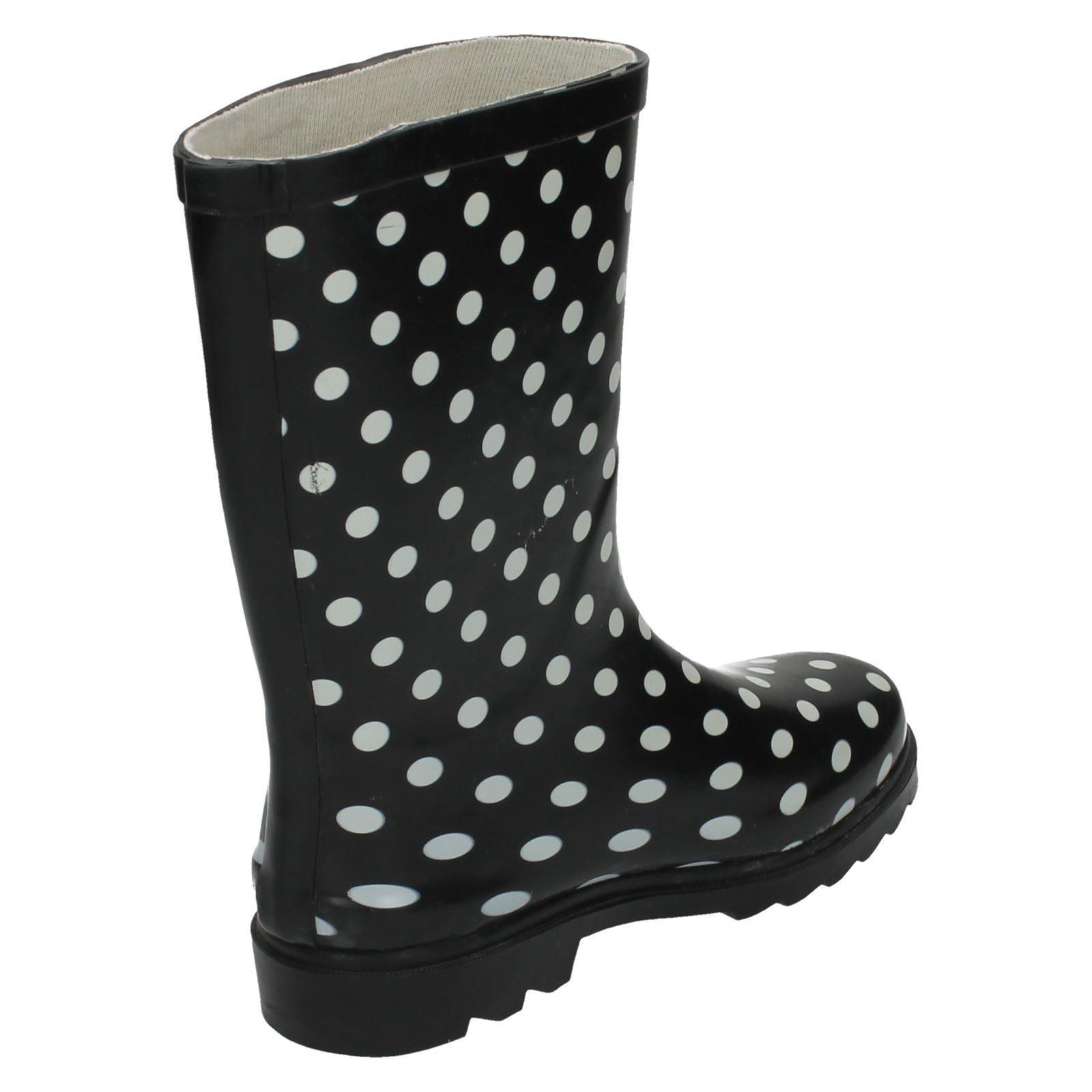 Girls Spot On Spotted 'Wellington' - Picture 5 of 28