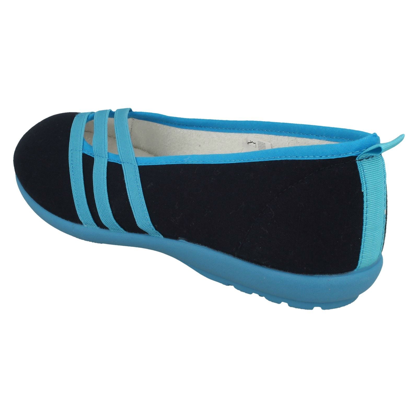 Ladies Easy B Casual Canvas Shoes 'Sunflower' - Picture 7 of 10