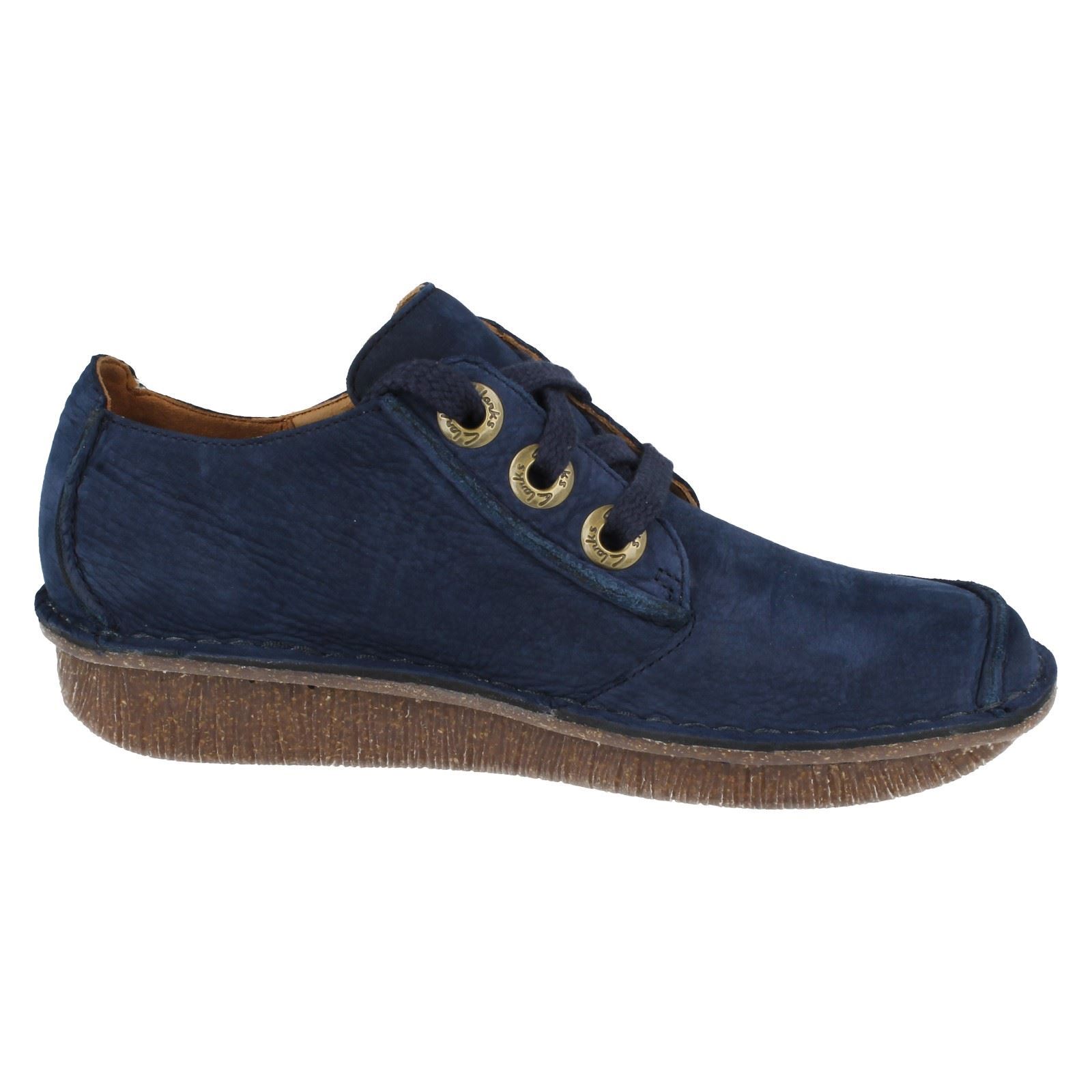 Scarpe Casual In Pelle Clarks Da Donna Lace Up Funny Dream - Picture 57 of 145