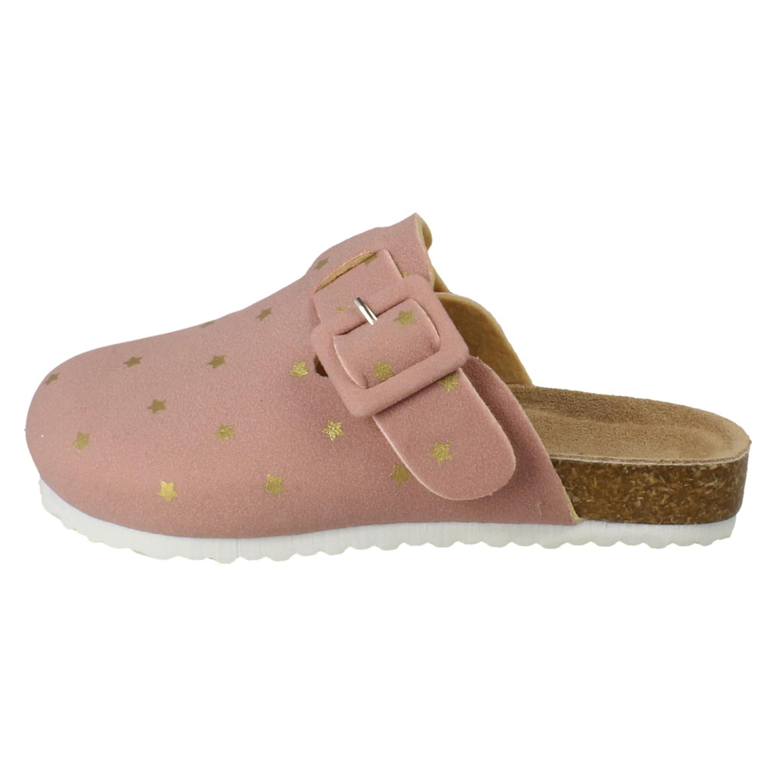 Girls Pineapple Casual Slip On Mule Shoes Loungewear Clogs Slippers H2R698 - Picture 3 of 10