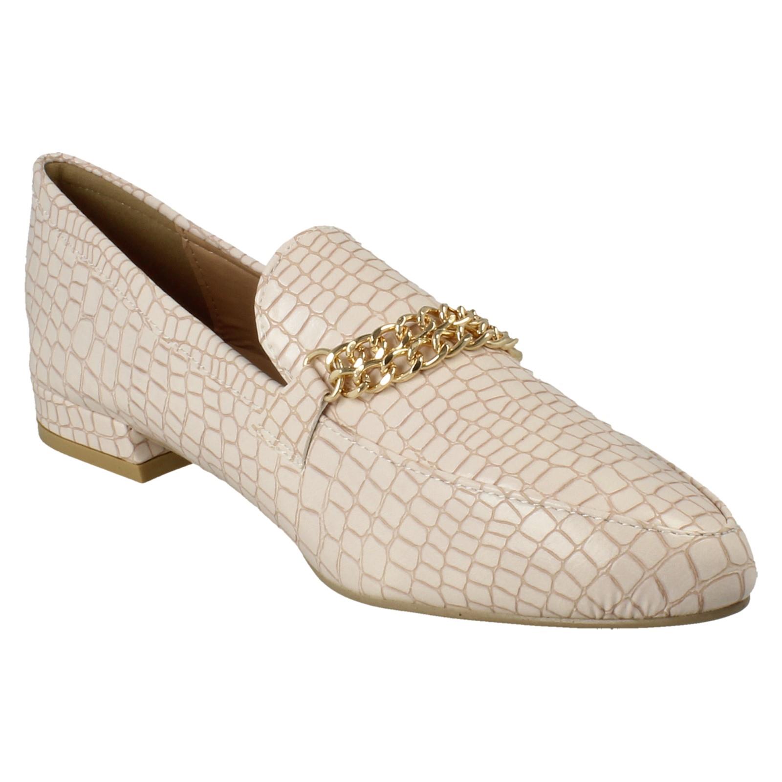 Ladies Spot On Wide Fit Loafers 'F8R0534' - Picture 17 of 19