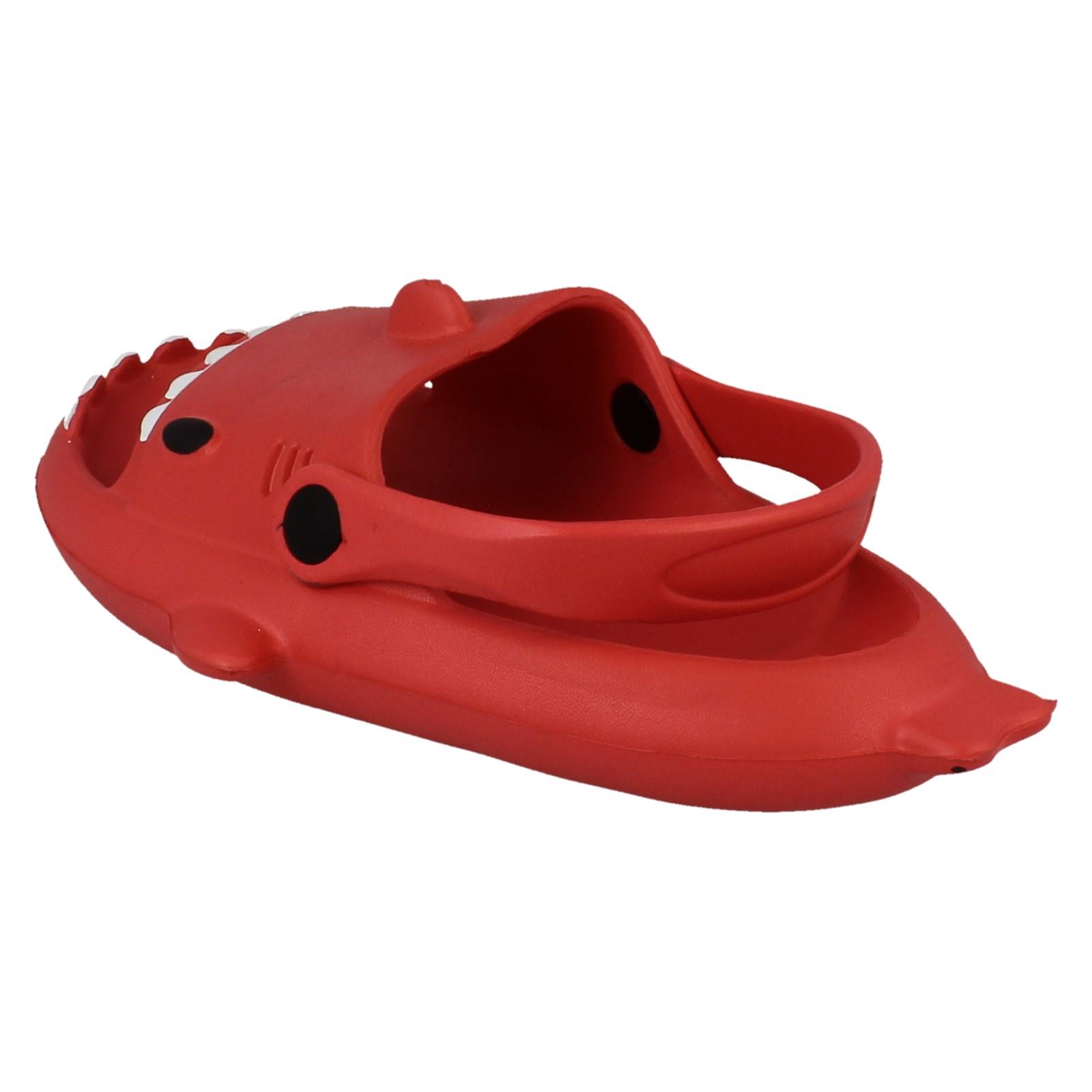 'Childrens Spot On' Cute Shark Detailed Summer Clogs - N0R076 - Picture 23 of 28