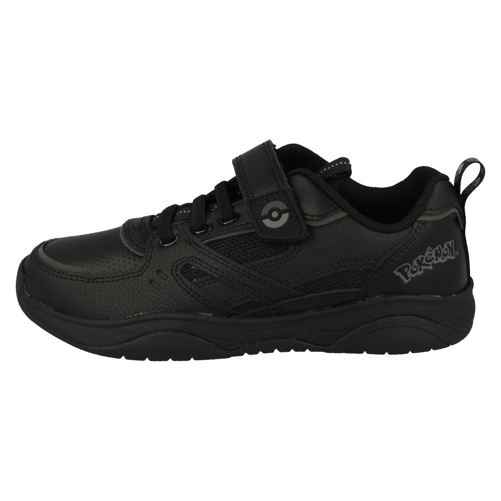 Boys Pokémon Collection By Clarks Smart Lightweight School Shoes Grip Trade - Picture 3 of 10