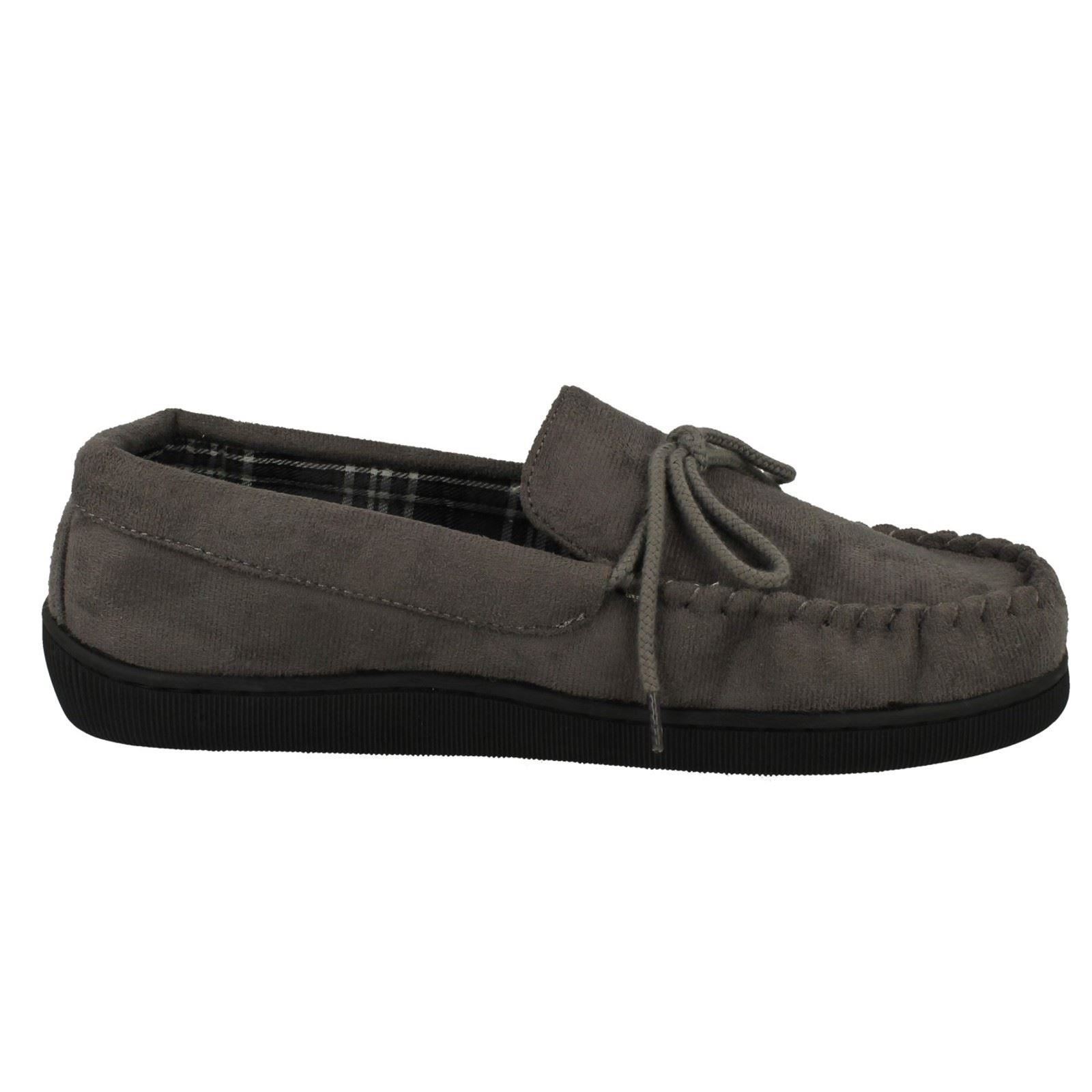 Mens Rosebank Casual Moccasin Slippers Ken-Mocc - Picture 7 of 19