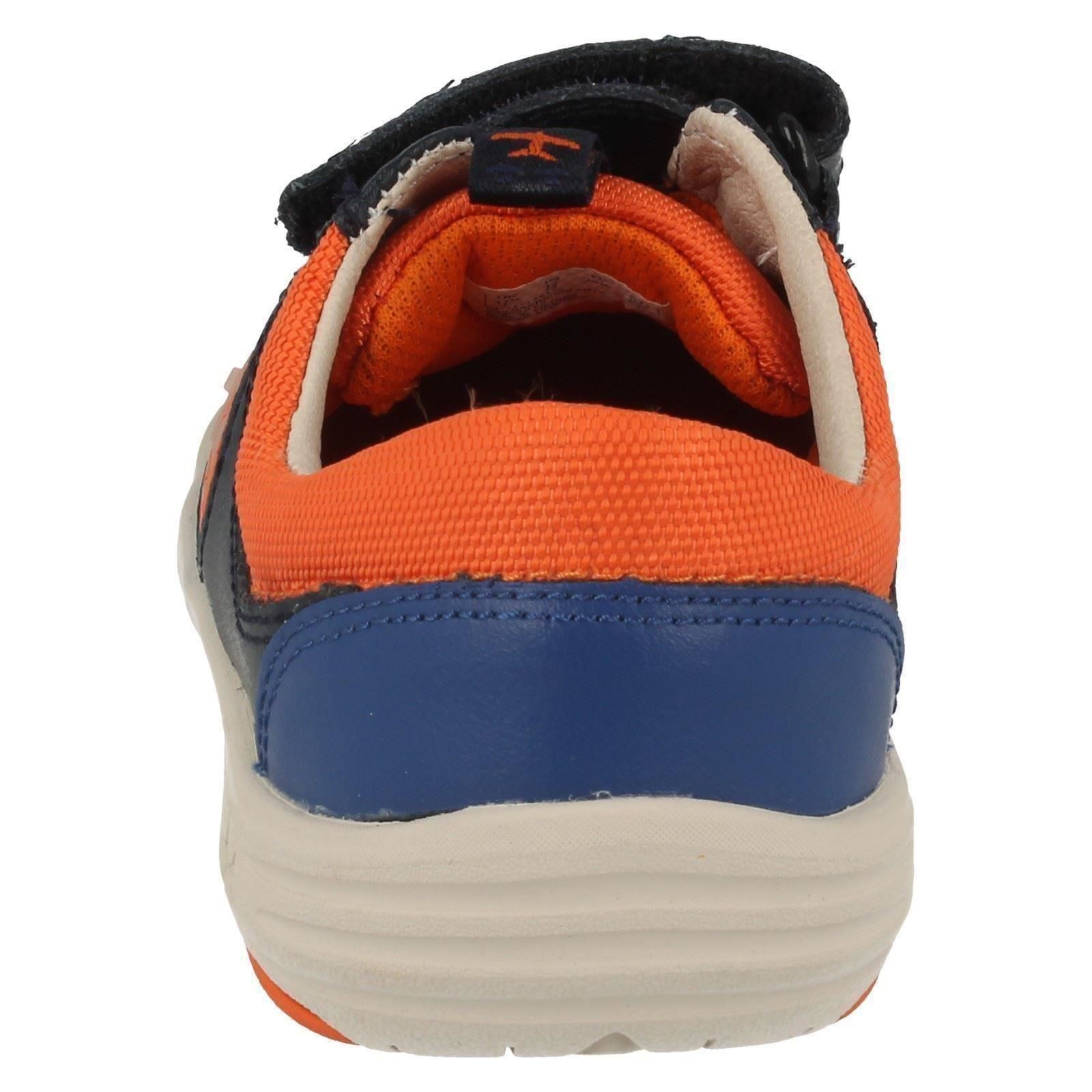 textil Hook cuero Light Navy Casual Jetsky Calzado Chicos Combi azul de Clarks Up Loop Buzz q0a4TSwZ
