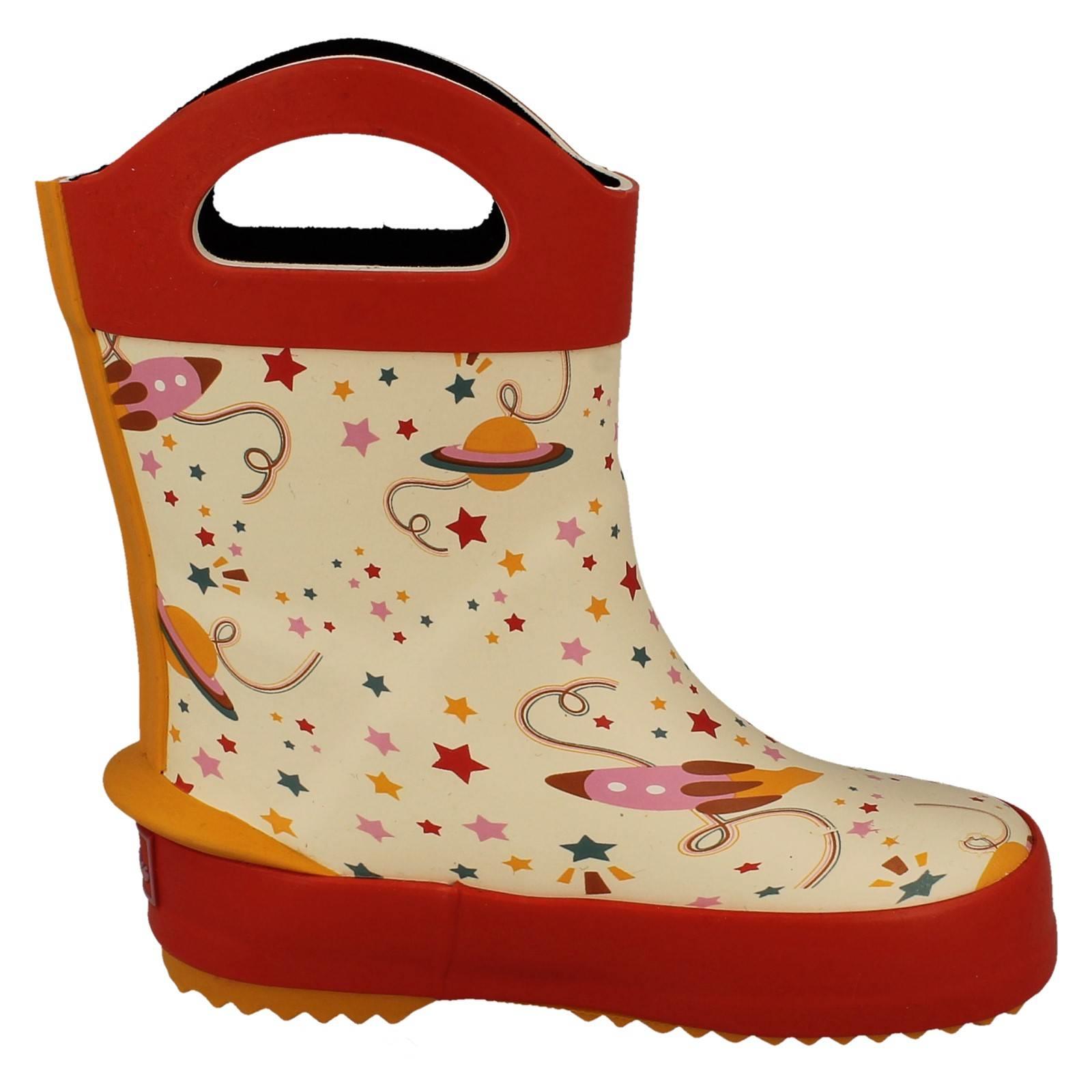 Botas Wellington detalladas con mango superior criatura para niños 'Tarri Dash' - Imagen 25 de 37