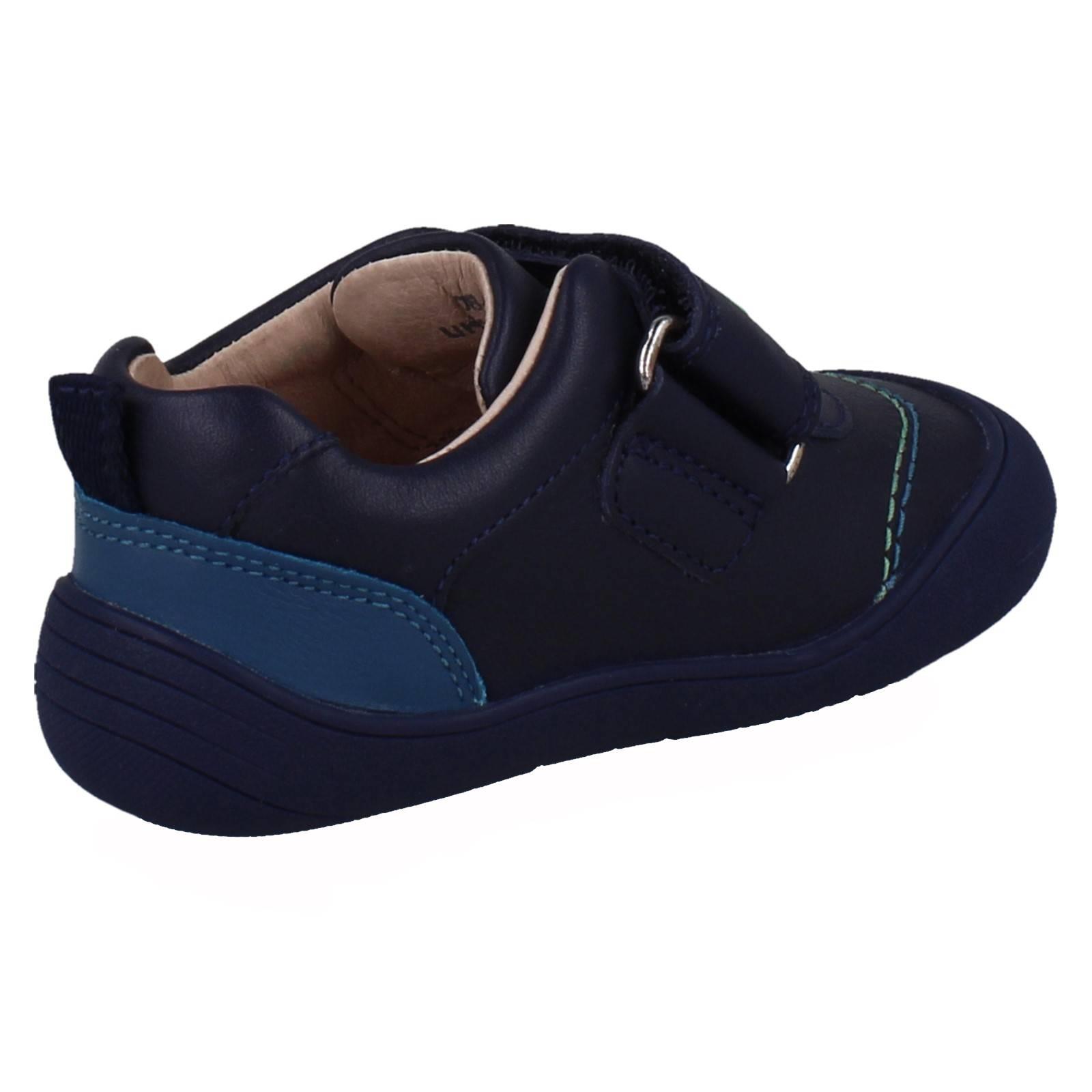 Boys Startrite Padded Soft Leather First Walking Dinosaur Shoes Tread - Picture 6 of 10