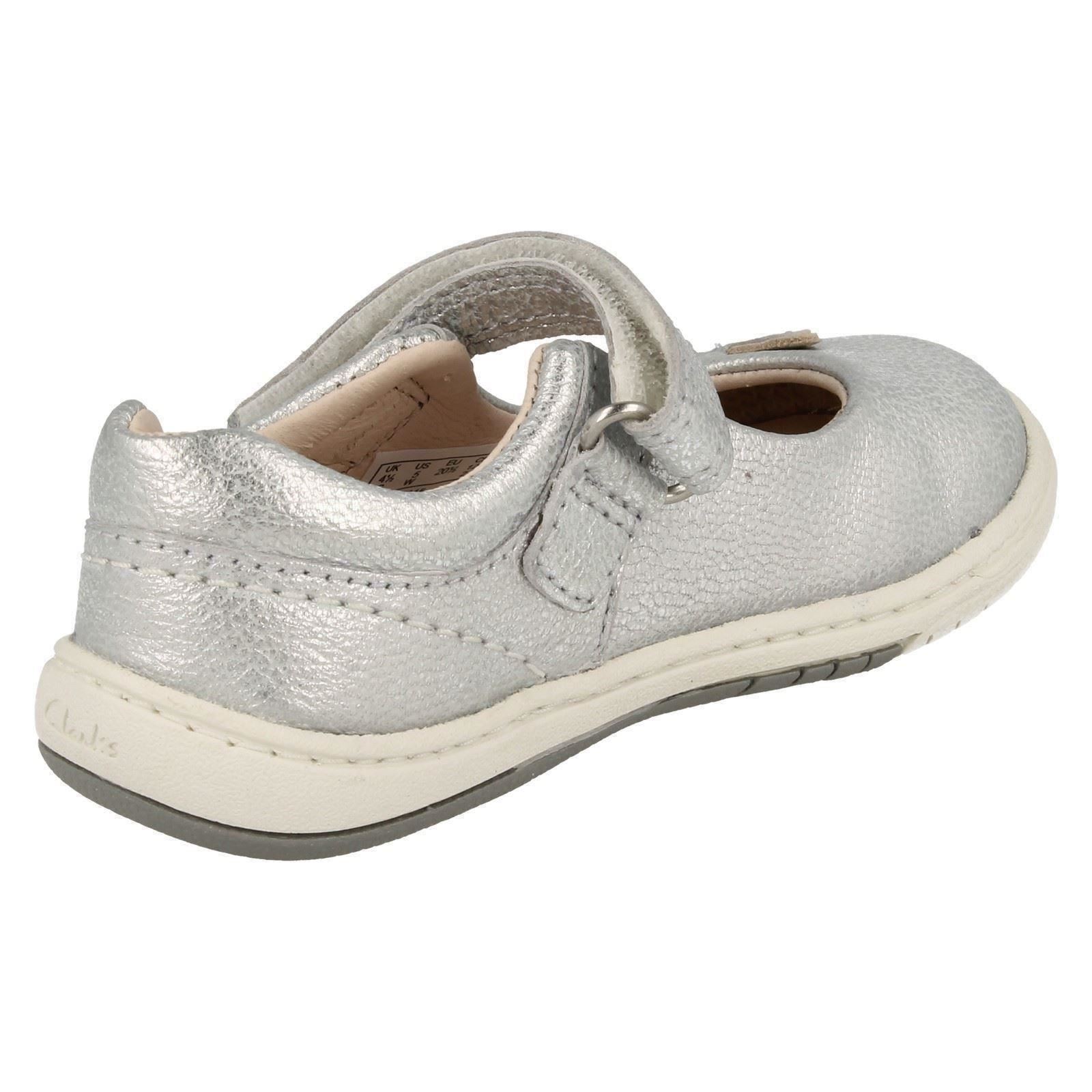 Infant Girls Clarks First Mary Jane Shoes *Softly Wow* eBay