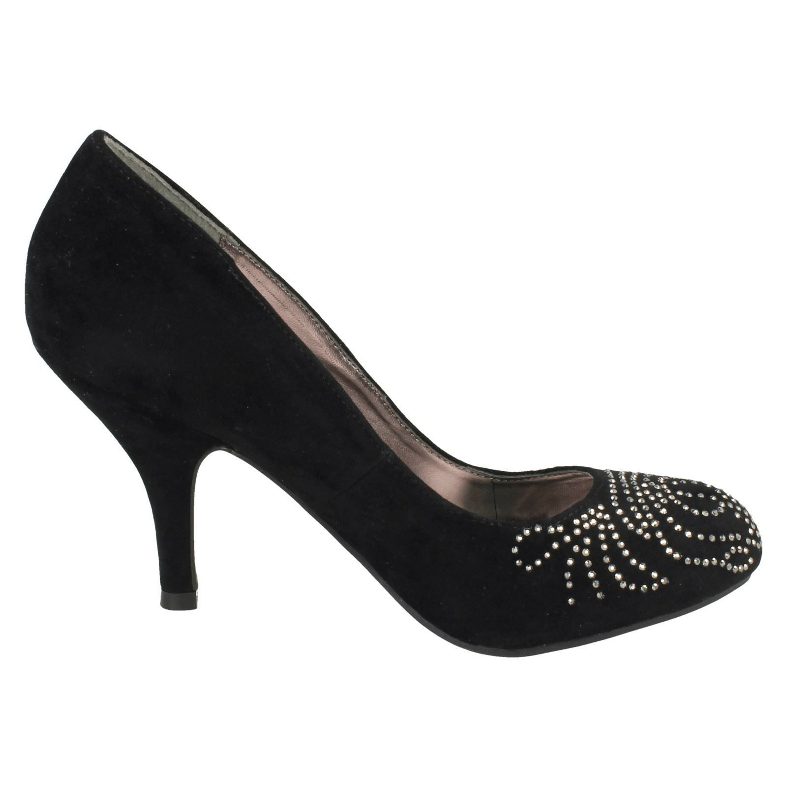 Zapatos de corte para dama Anne Michelle con patrón de diamante - Imagen 24 de 36