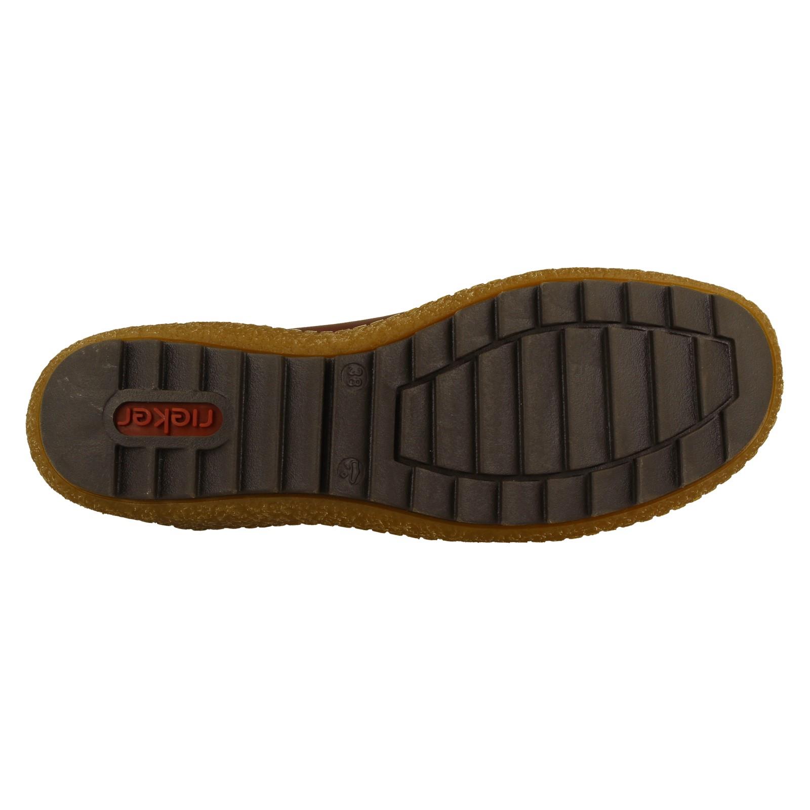 Ladies Rieker Leather Casual Slip On Shoes Ready2Go With Rieker Tex: L7562 - Picture 10 of 10