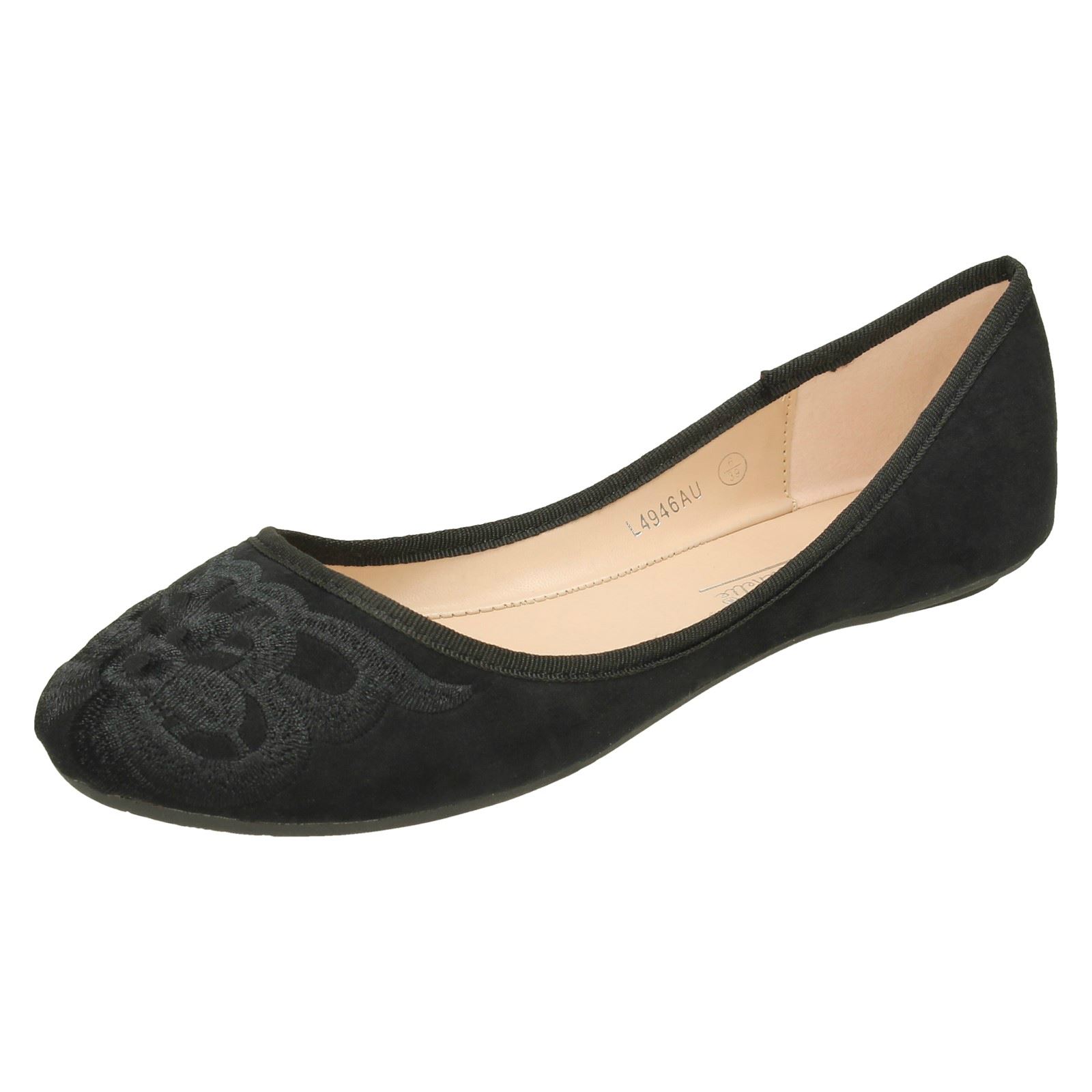 Zapatos de bailarina para dama Anne Michelle Suedette - Imagen 2 de 46