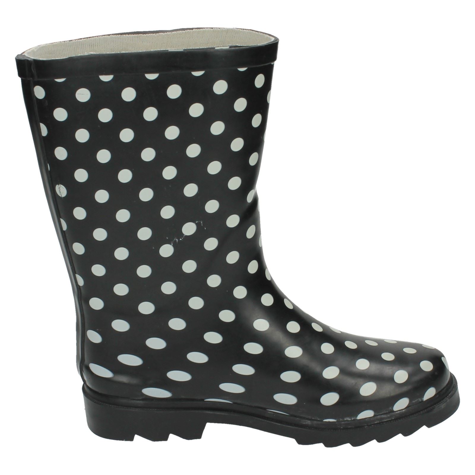 Girls Spot On Spotted 'Wellington' - Picture 4 of 28